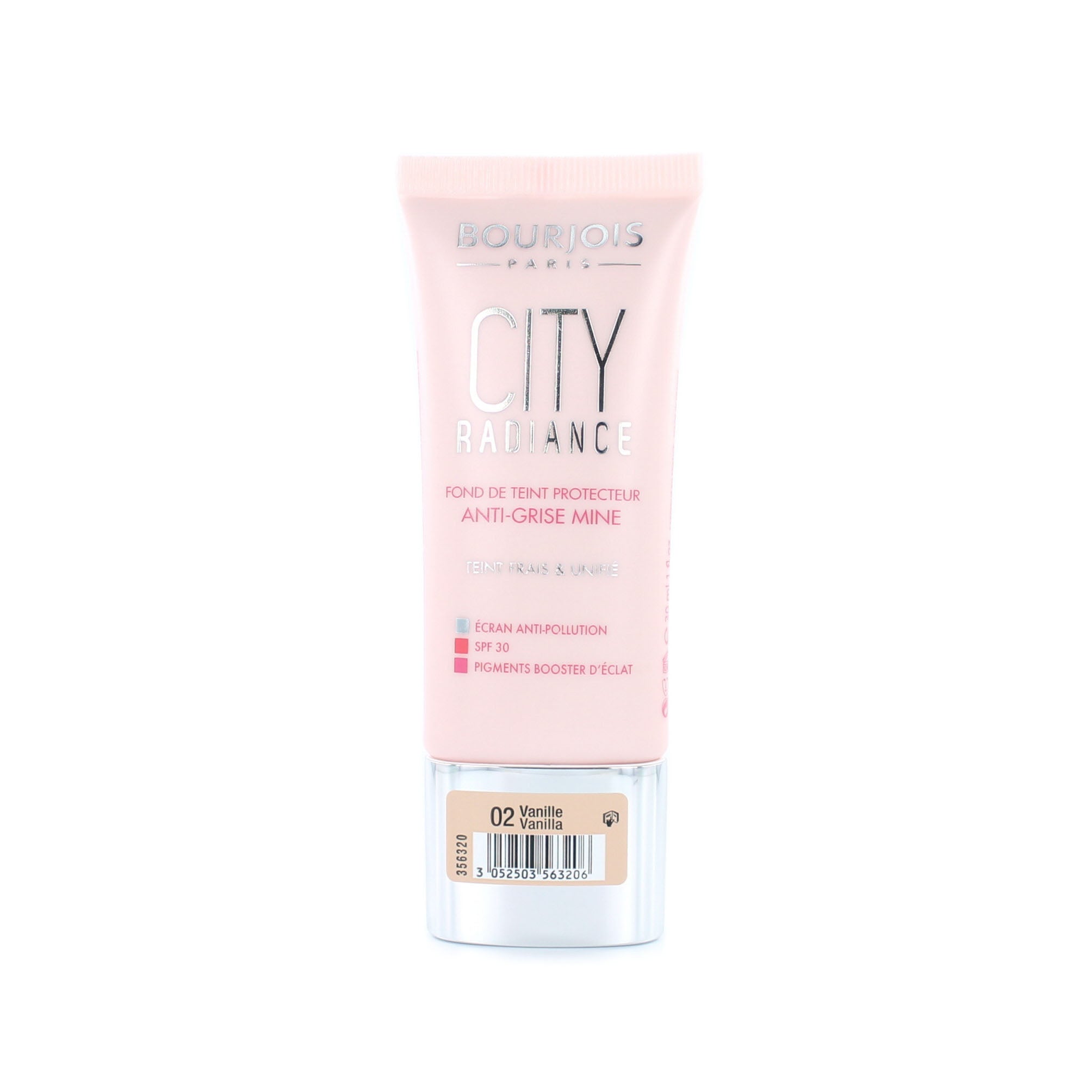 Bourjois City Radiance Skin Protecting Foundation - 02 Vanilla