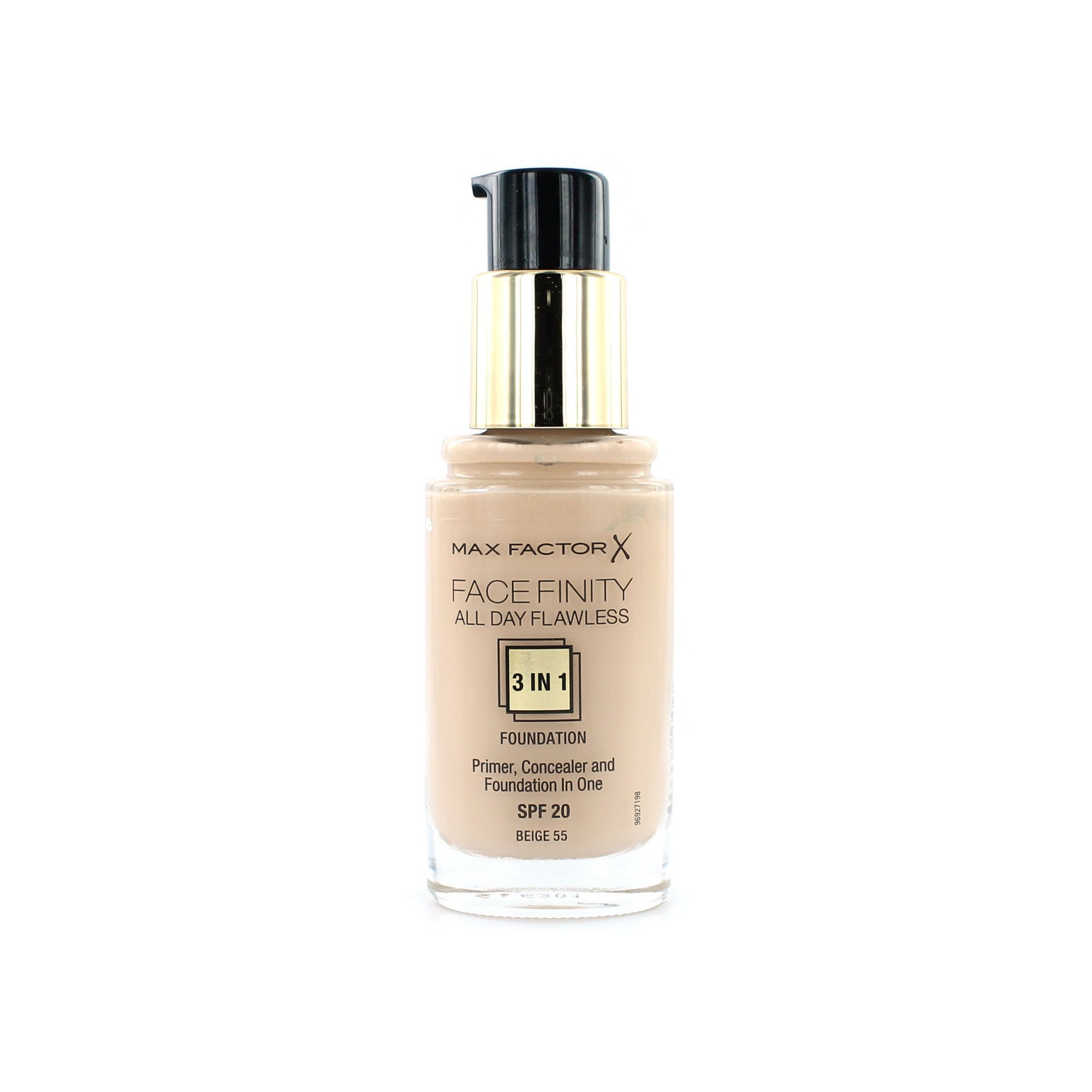 Max Factor Facefinity All Day Flawless 3-in-1 Foundation - 55 Beige