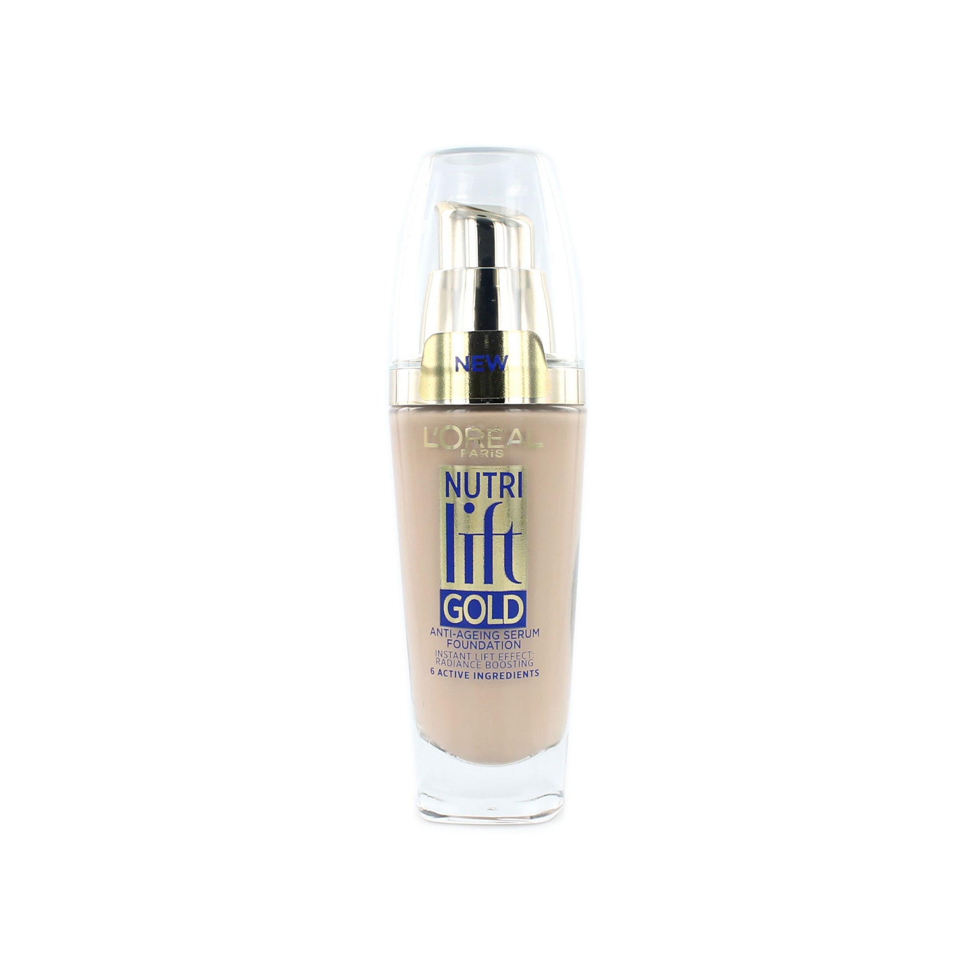 L'Oréal Nutri Lift Gold Anti-Ageing Serum Foundation - 130 Warm Ivory