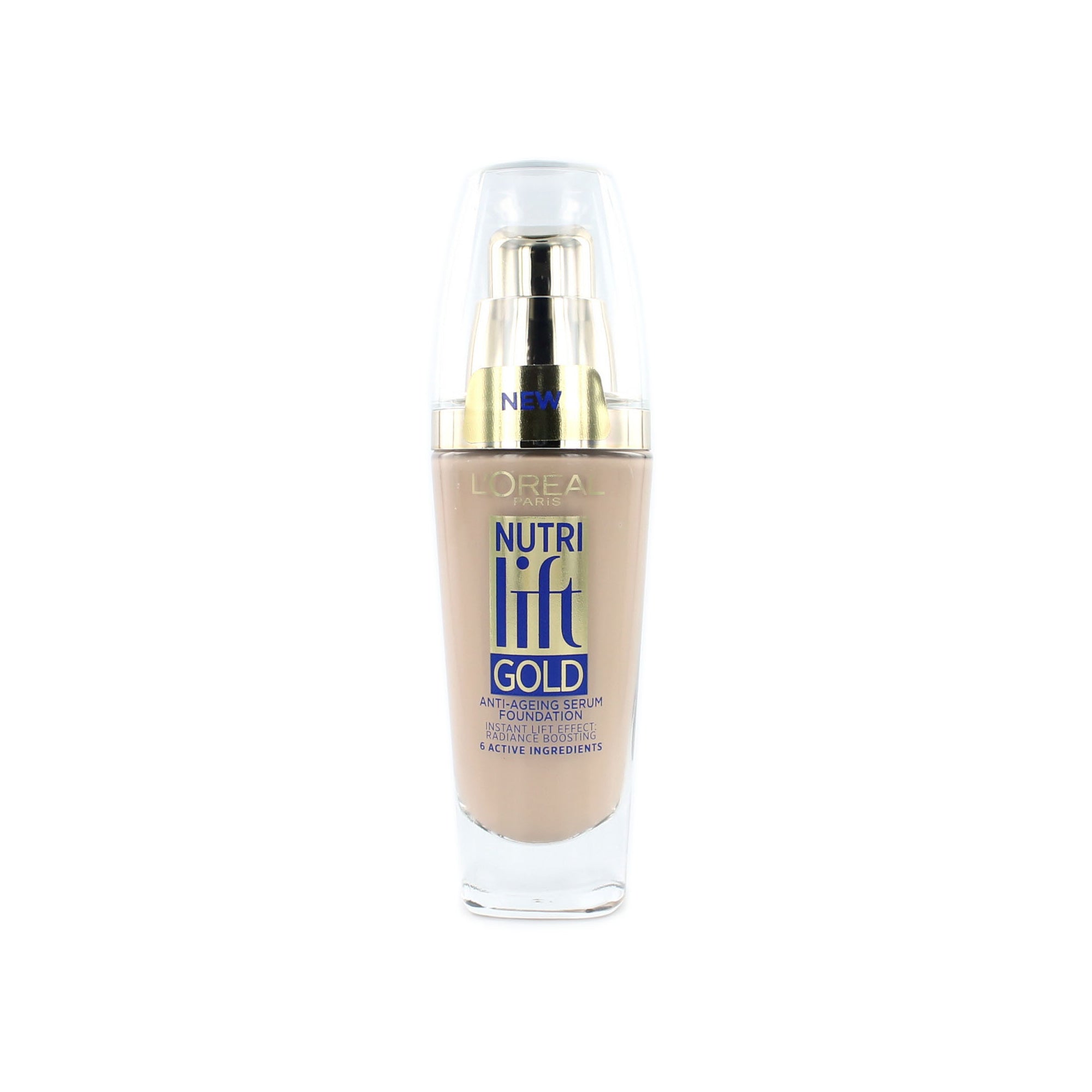 L'Oréal Nutri Lift Gold Anti-Ageing Serum Foundation - 150 Creamy Beige