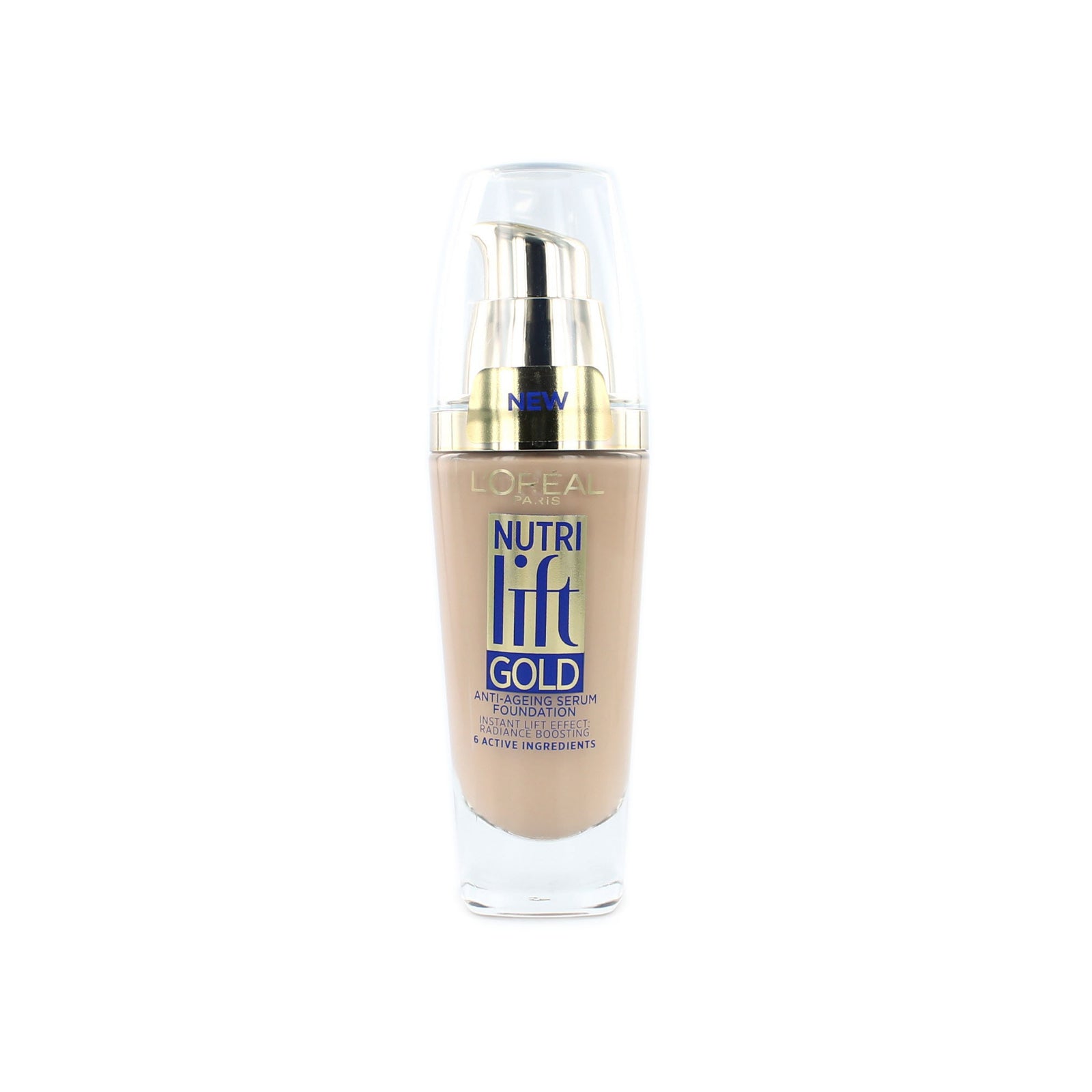 L'Oréal Nutri Lift Gold Anti-Ageing Serum Foundation - 160 Rose Beige