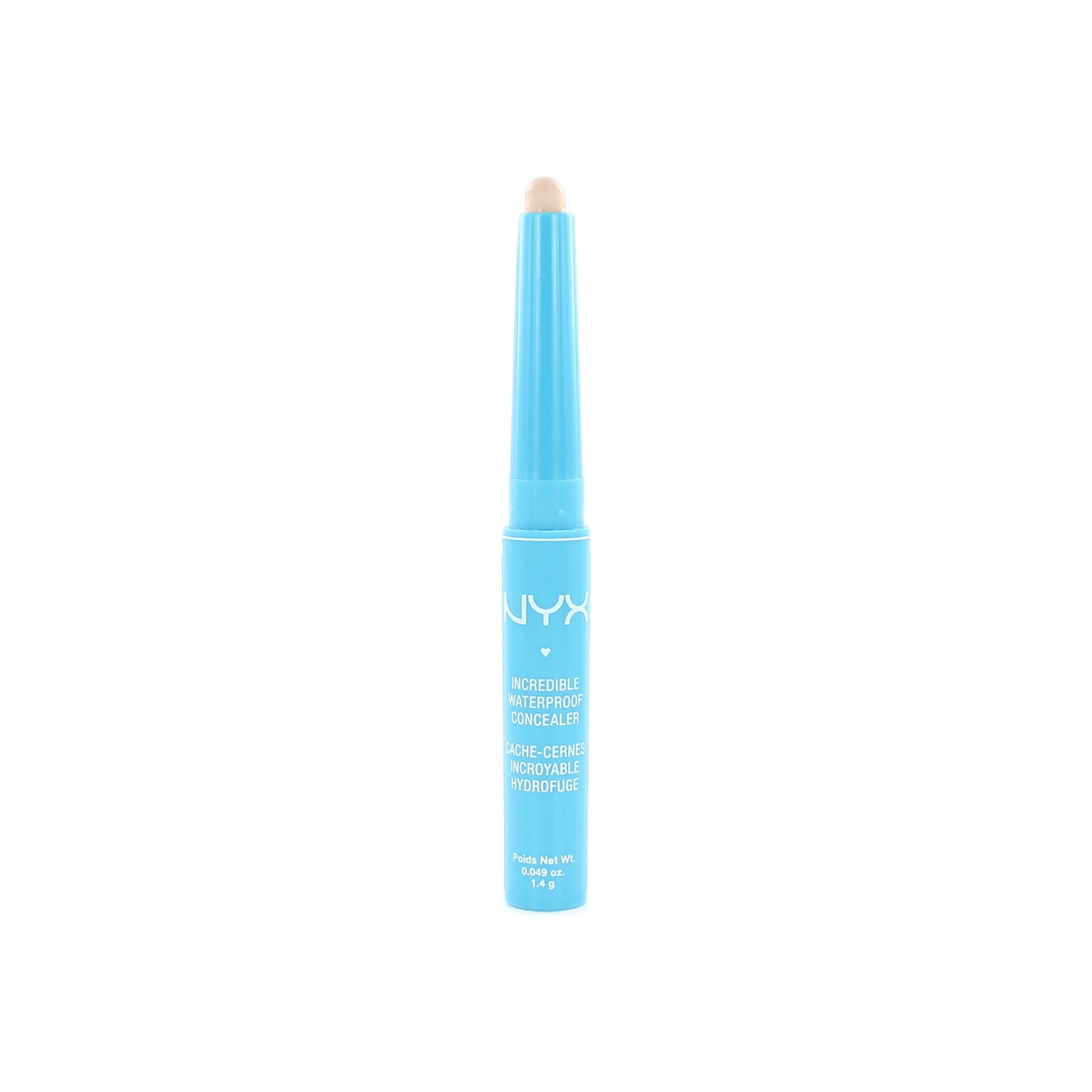 NYX Incredible Waterproof Concealer - CS01 Porcelain