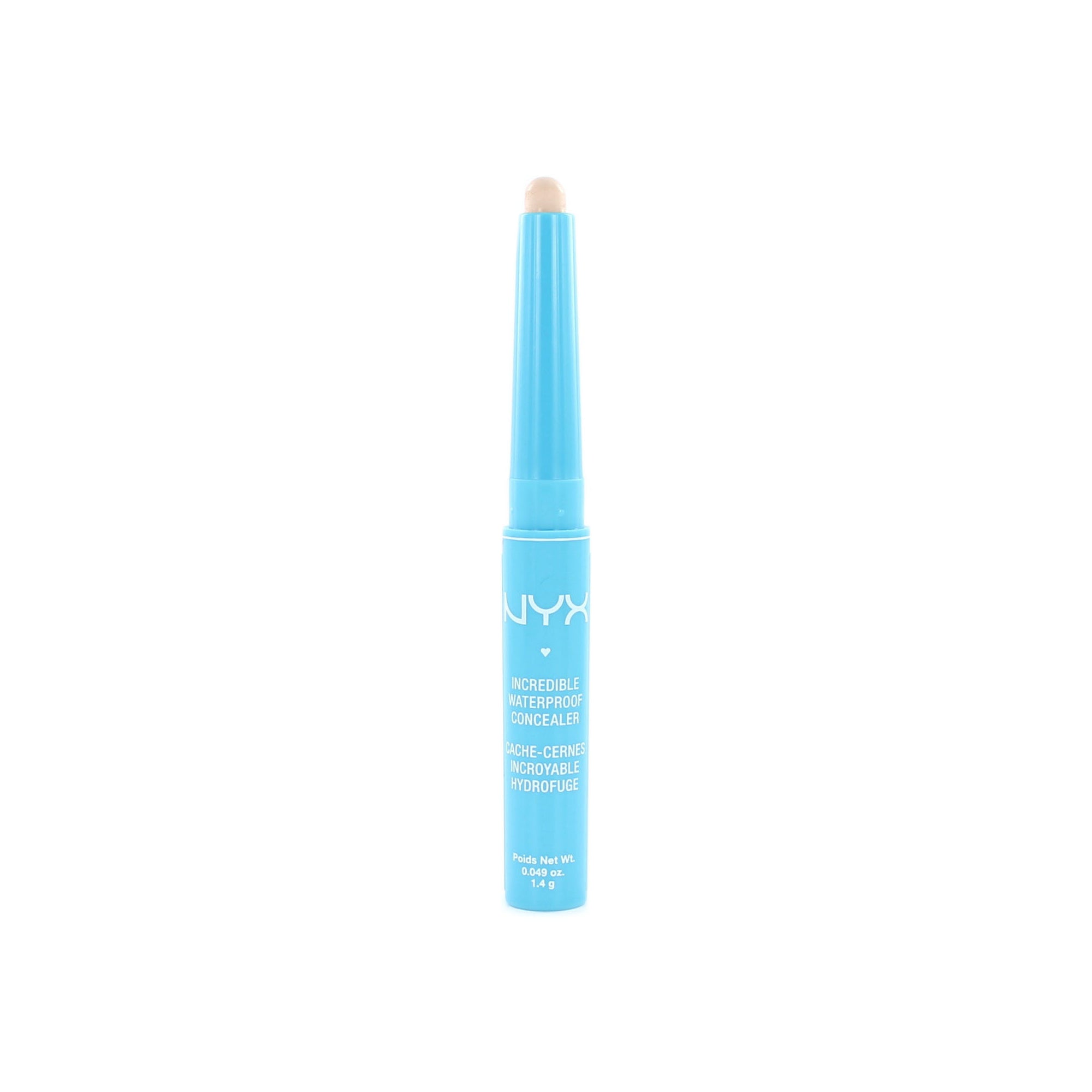 NYX Incredible Waterproof Concealer - CS01 Porcelain