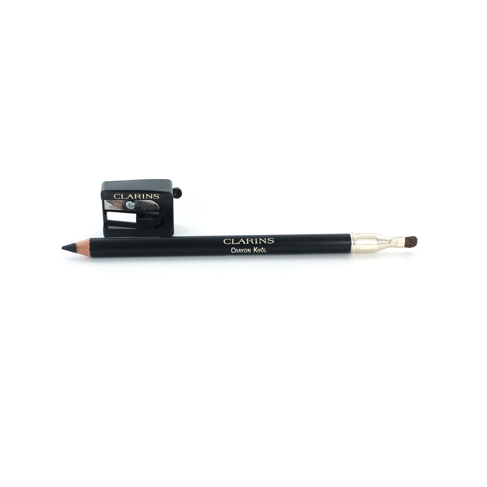 Clarins Long Lasting Oogpotlood - 01 Intense Black (met brush & slijper)