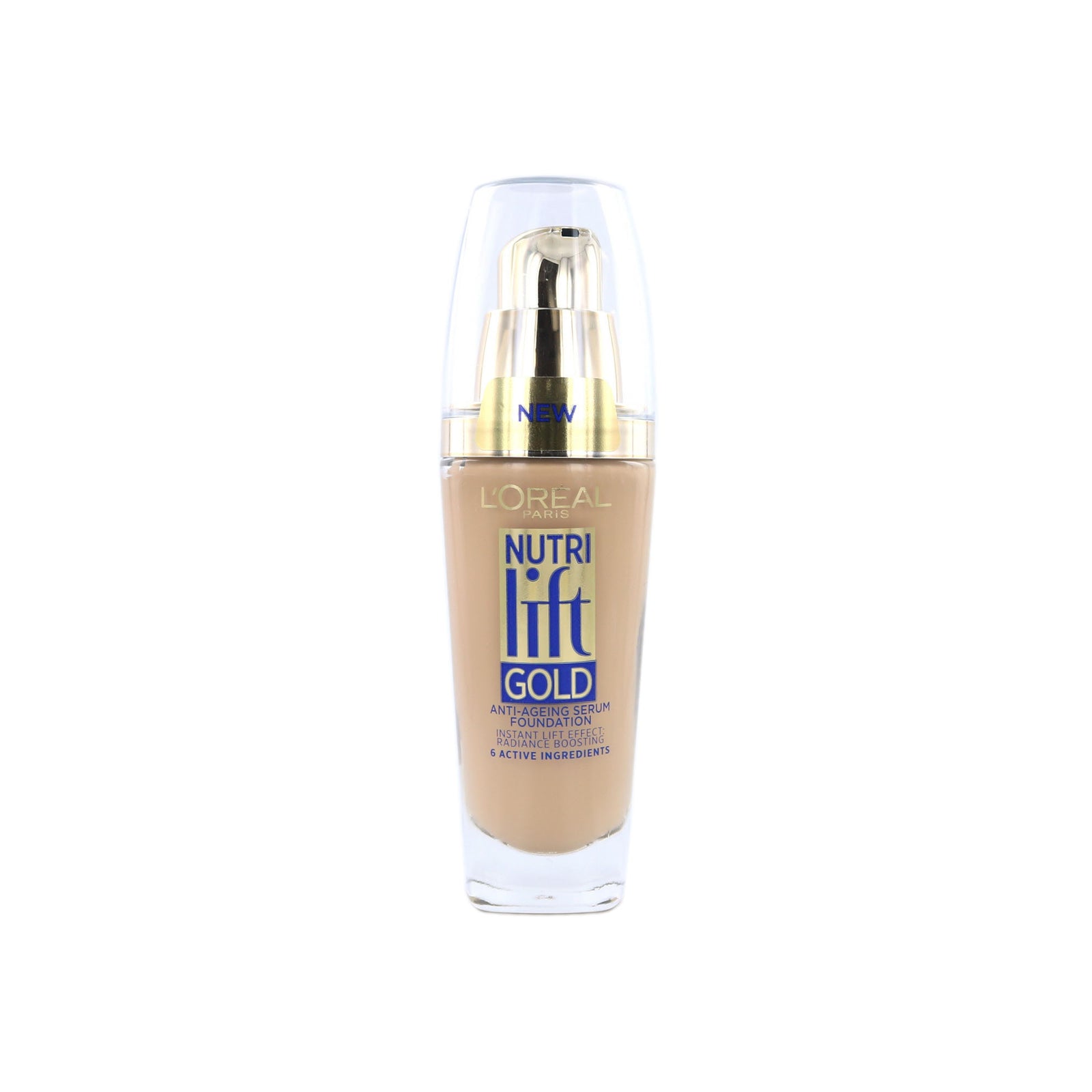 L'Oréal Nutri Lift Gold Anti-Ageing Serum Foundation - 210 Golden Natural