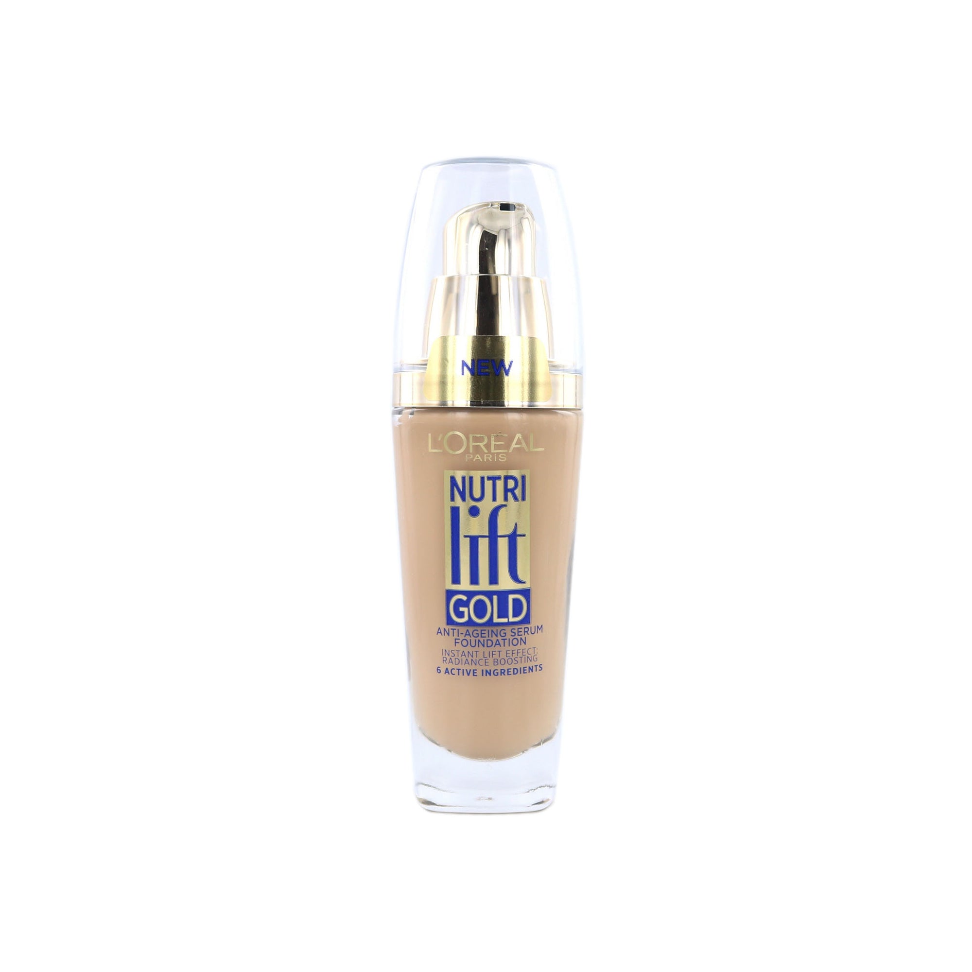 L'Oréal Nutri Lift Gold Anti-Ageing Serum Foundation - 210 Golden Natural