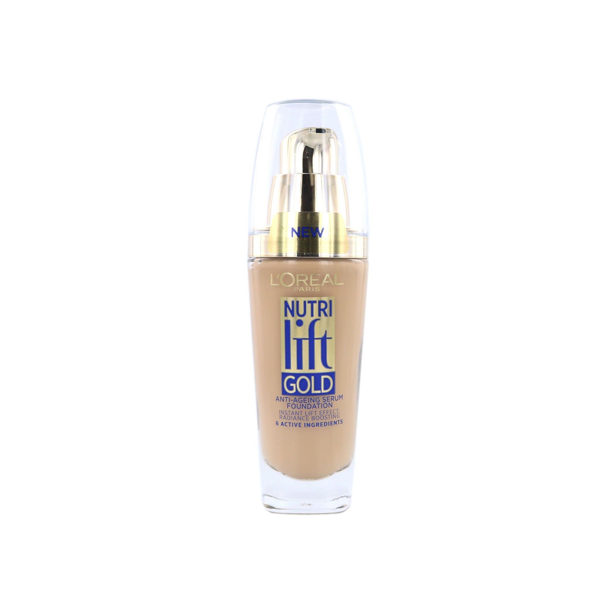 L'Oréal Nutri Lift Gold Anti-Ageing Serum Foundation - 210 Golden Natural