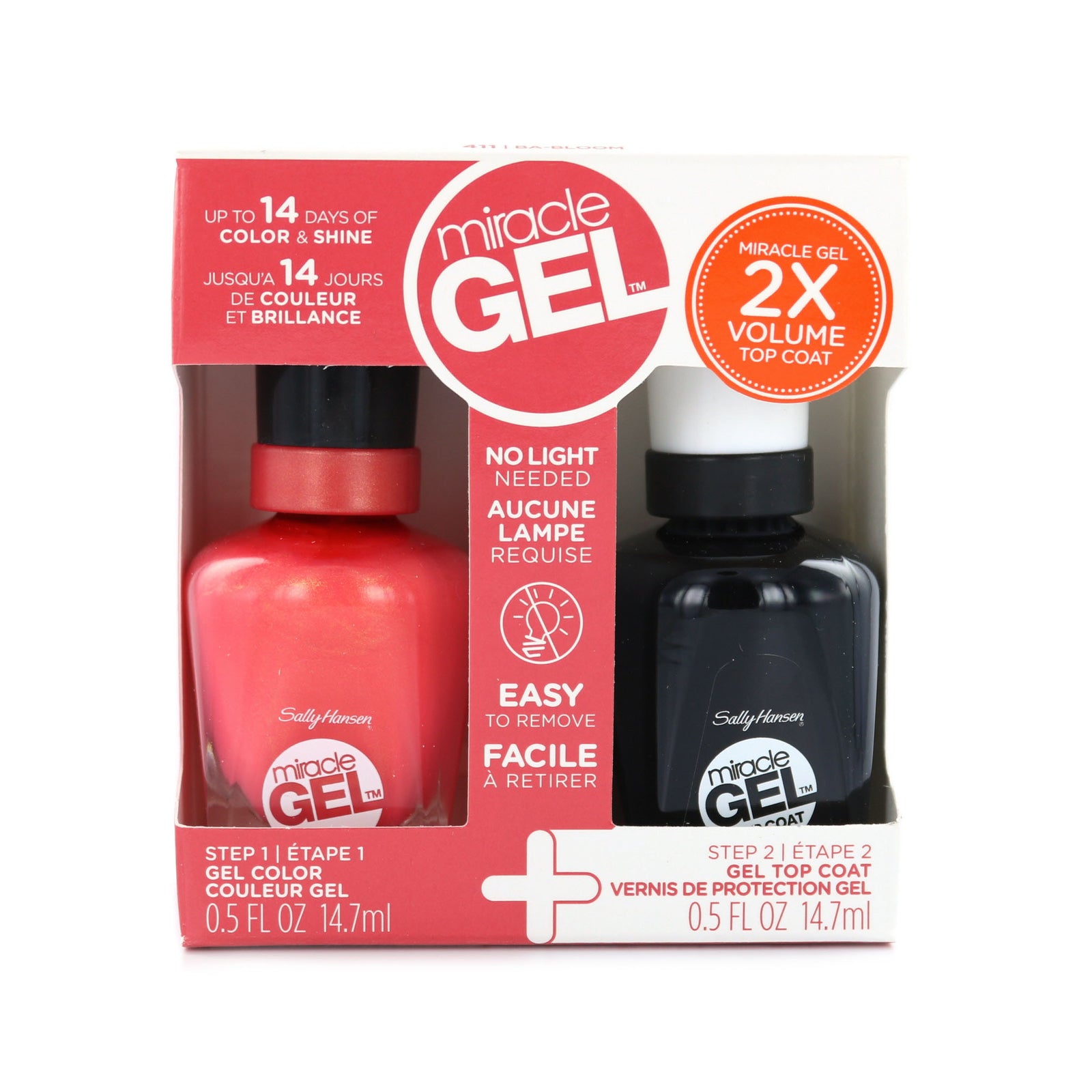 Sally Hansen Miracle Gel Duopack Nagellak - 411 Ba-Bloom