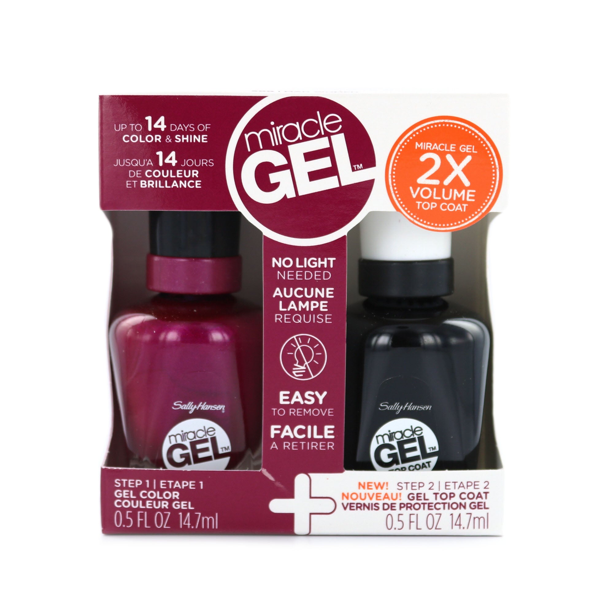 Sally Hansen Miracle Gel Duopack Nagellak - 500 Mad Women
