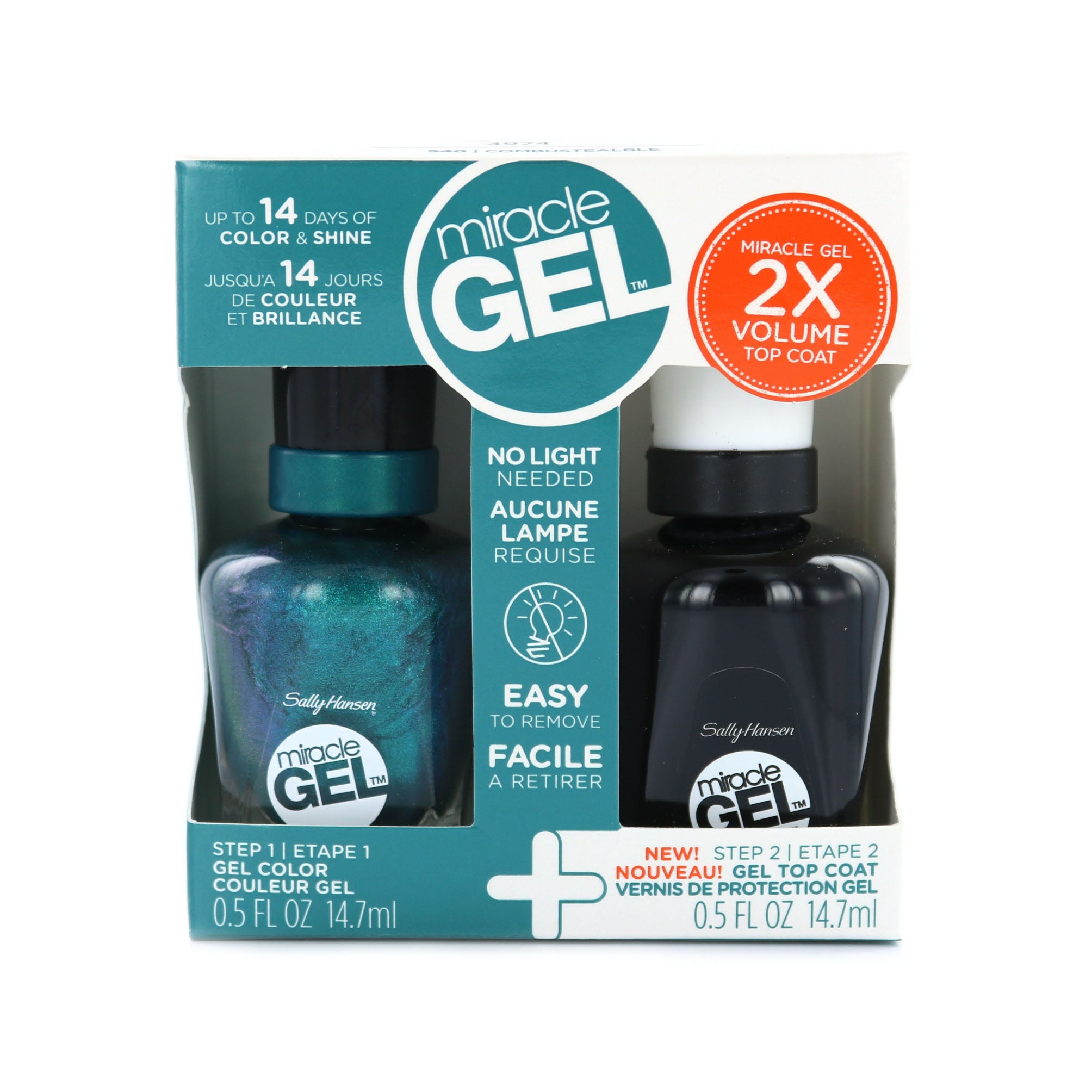 Sally Hansen Miracle Gel Duopack Nagellak - 540 Combustealble