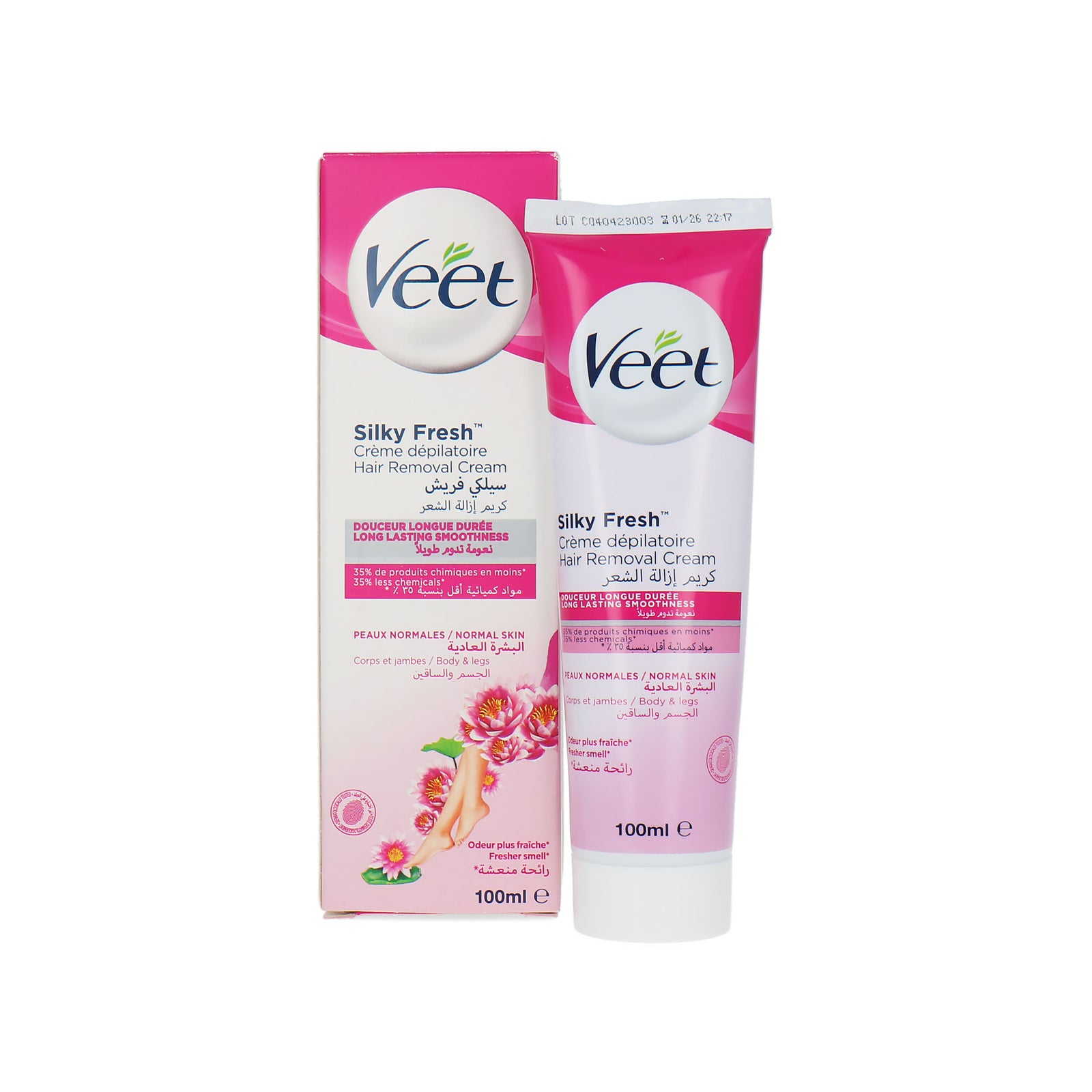 Veet Silky Fresh Hair Removeal Cream - 100 ml (voor normale huid)
