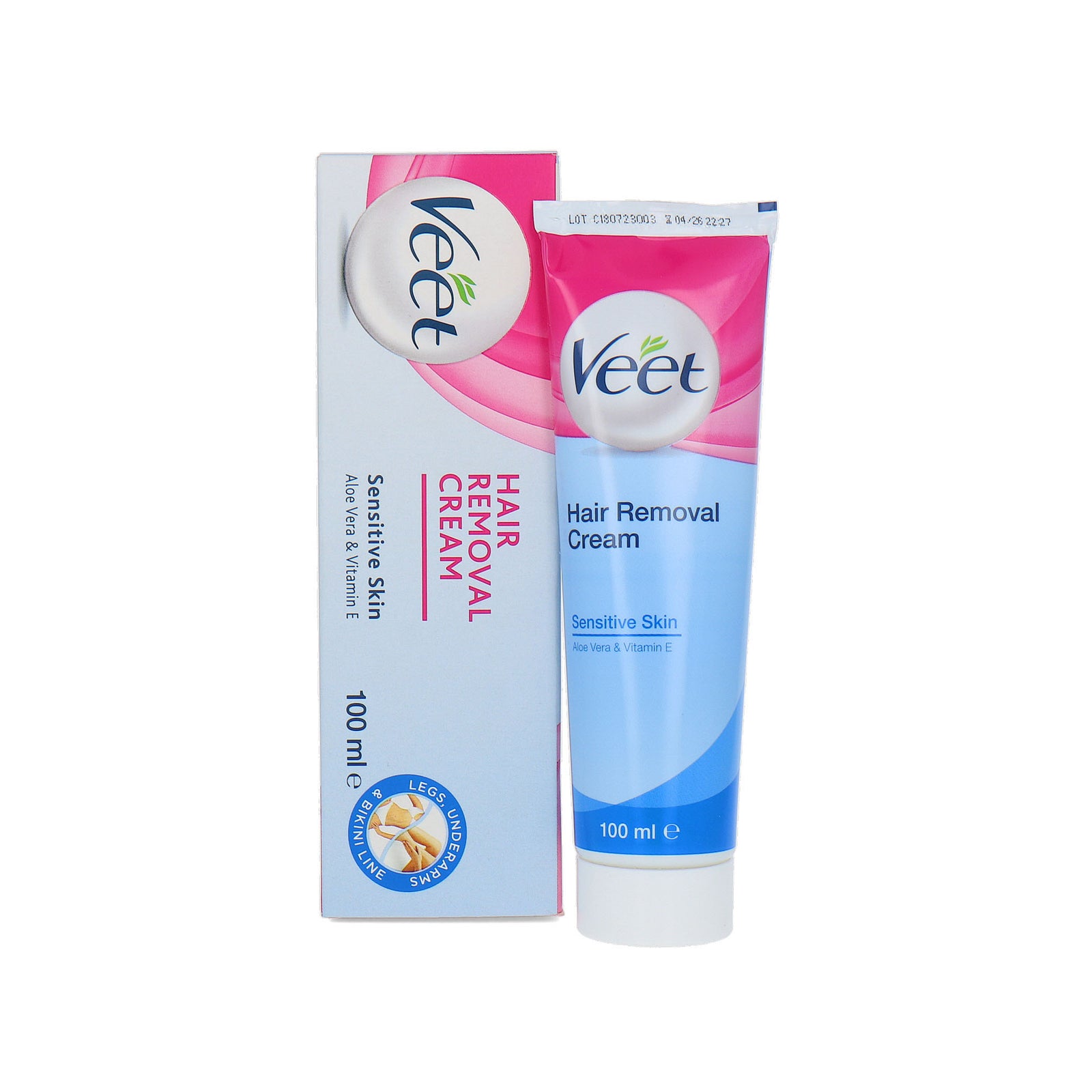 Veet Hair Removal Cream - 100 ml (Für empfindliche Haut)