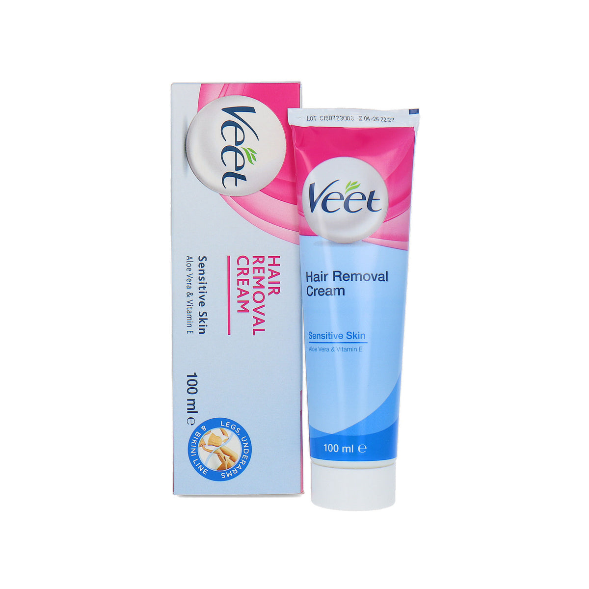 Veet Hair Removal Cream - 100 ml (voor gevoelige huid)