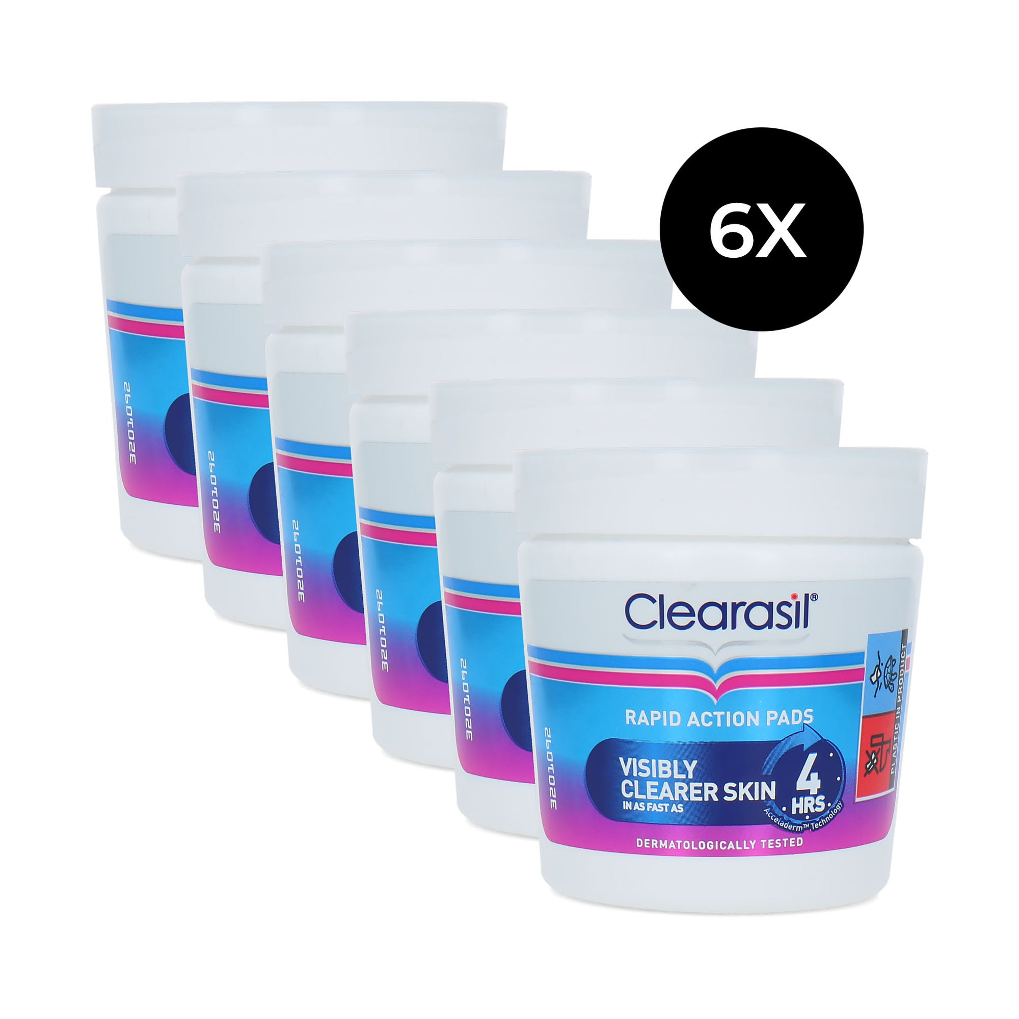 Clearasil Rapid Action Pads - 4 x 65 pads