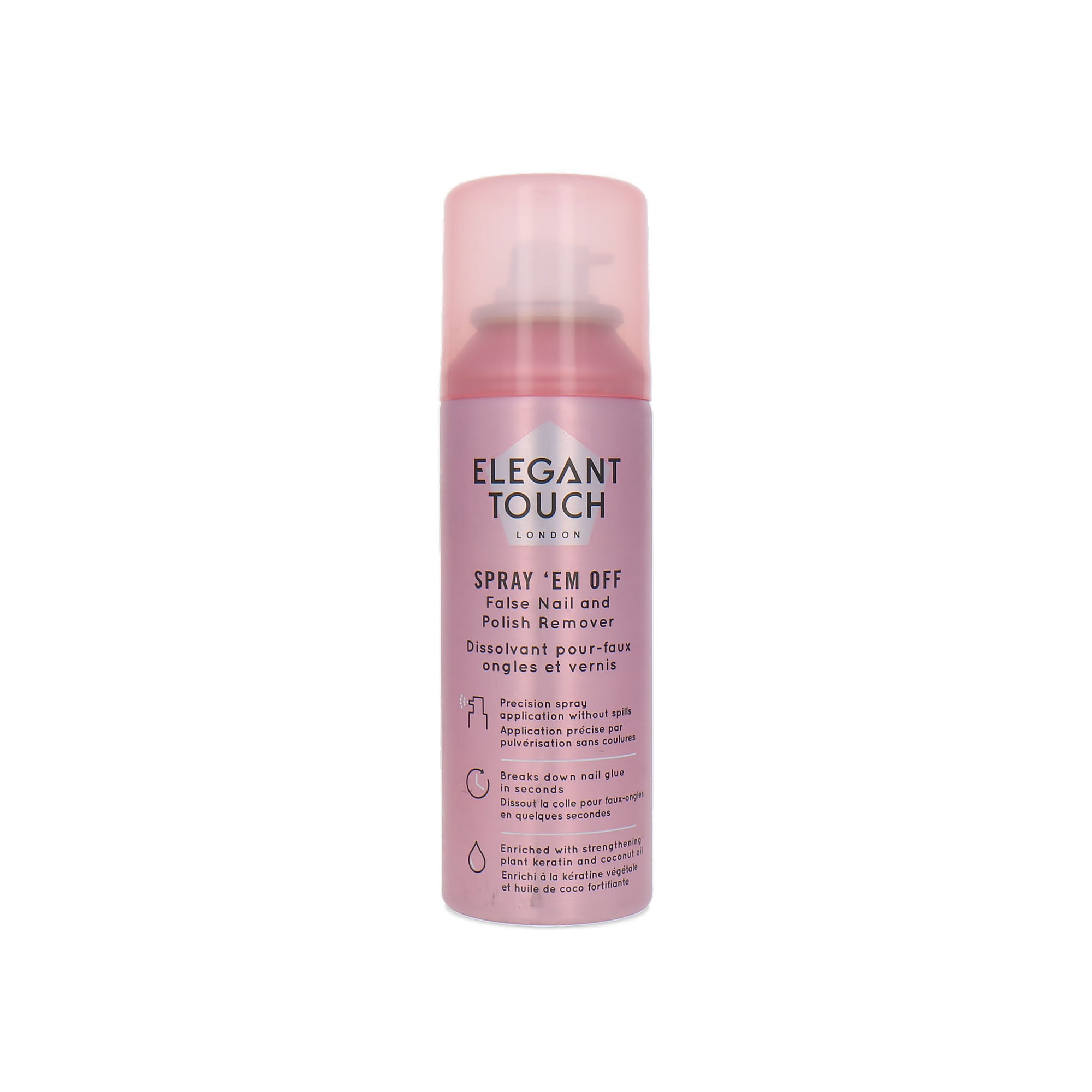 Elegant Touch Spray 'em Off False Nail And Nagellak Remover - 125 ml