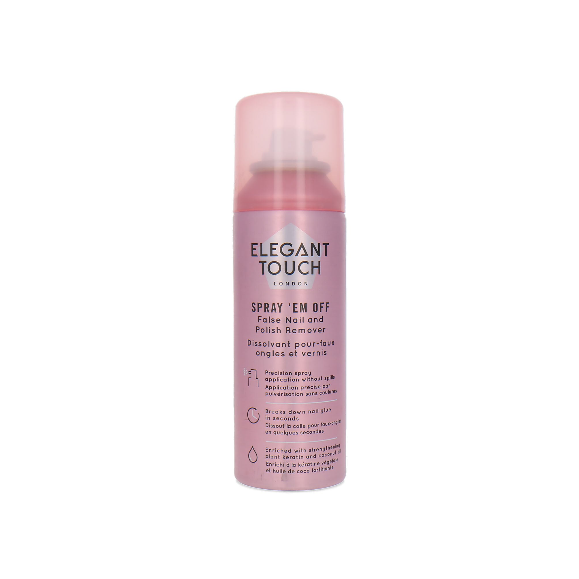Elegant Touch Spray 'em Off False Nail And Nagellak Remover - 125 ml