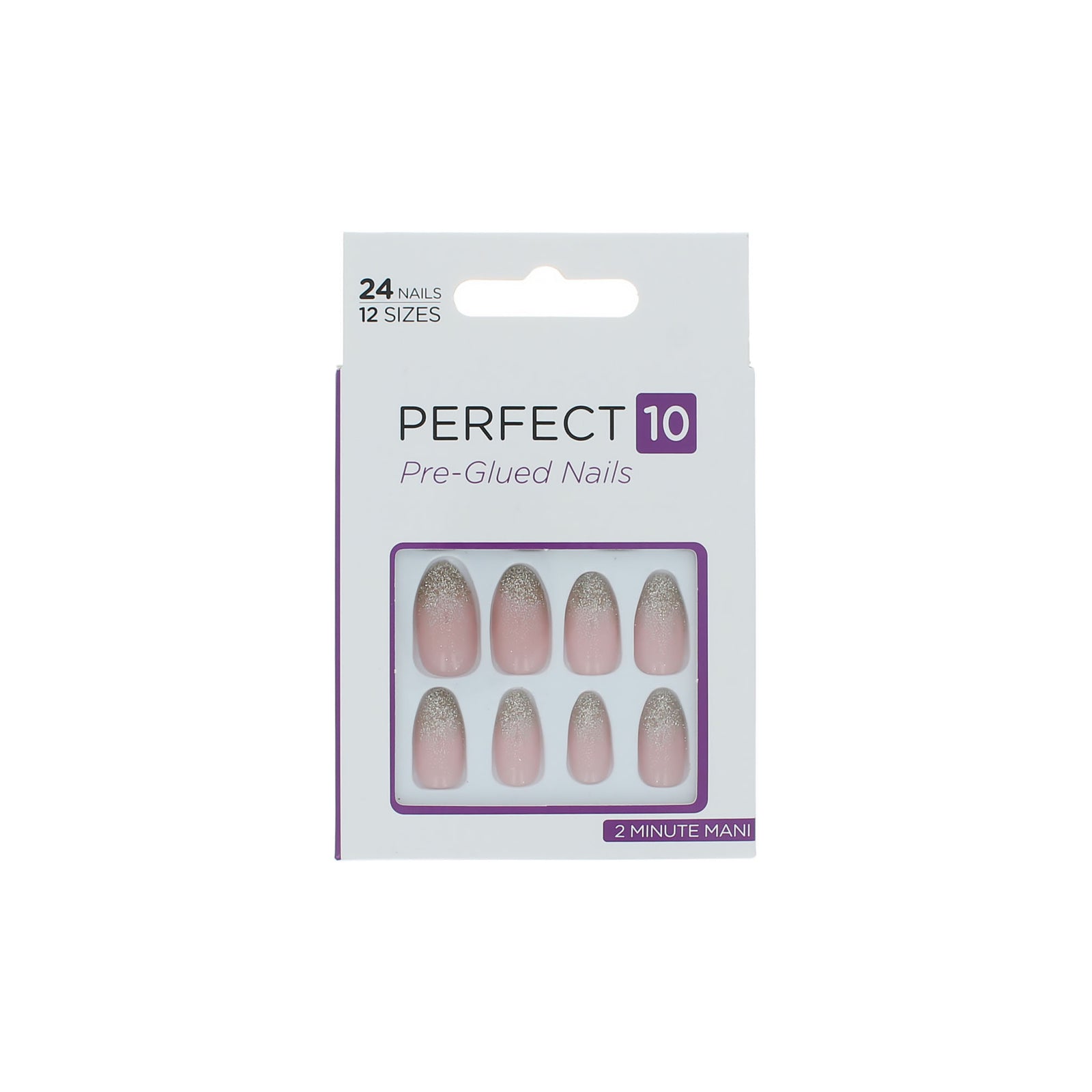 Elegant Touch Perfect 10 Pre-Glued Nails - Love In London