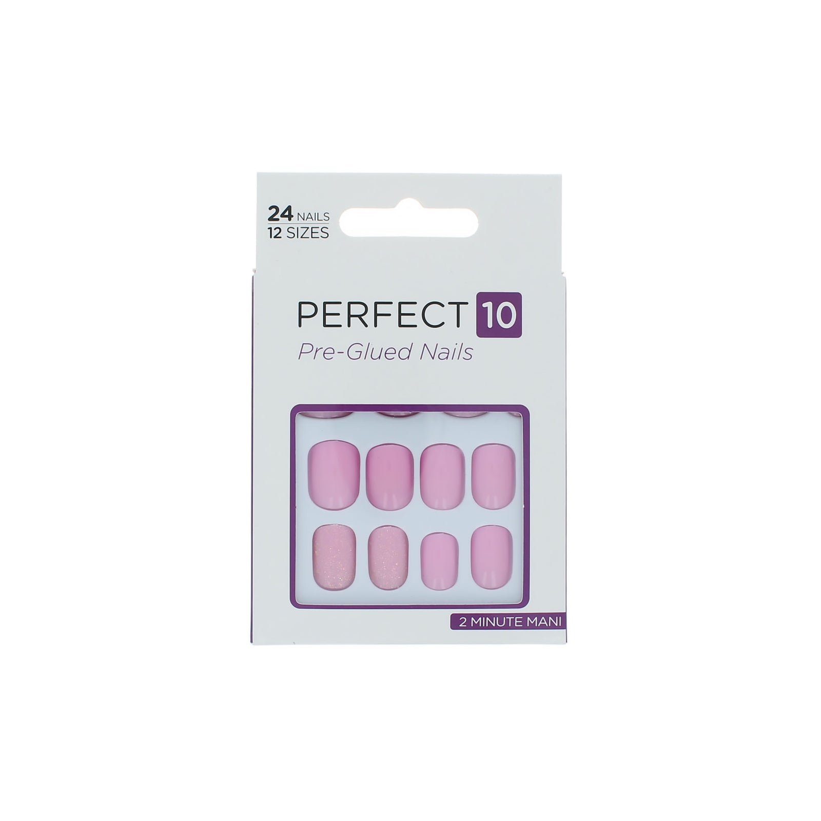 Elegant Touch Perfect 10 Pre-Glued Nails - Pretty In Prague