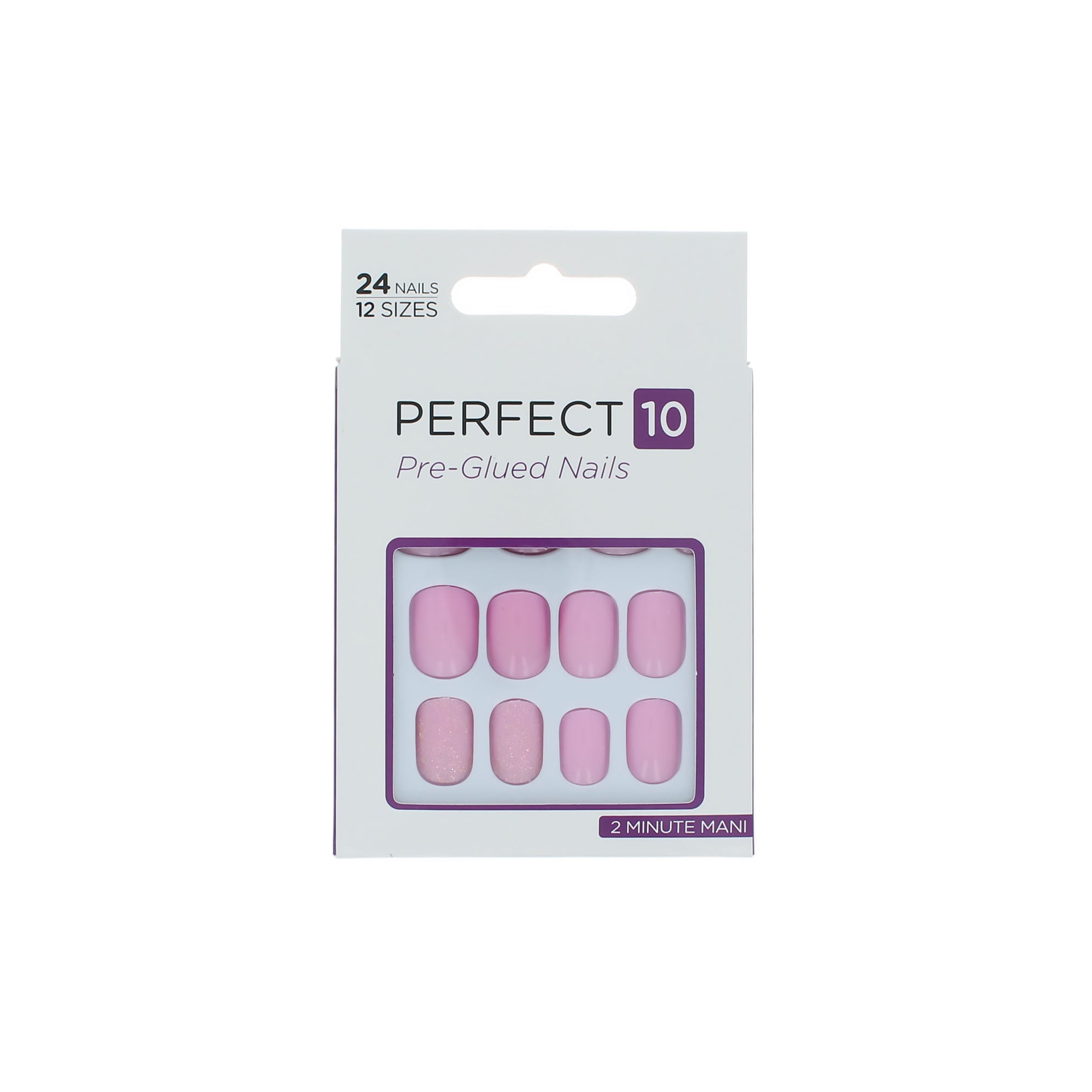 Elegant Touch Perfect 10 Pre-Glued Nails - Pretty In Prague