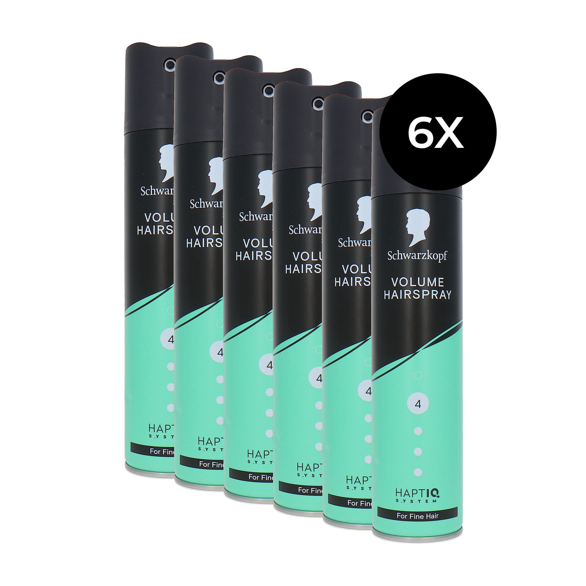 Schwarzkopf Volume Hairspray - 6 x 250 ml