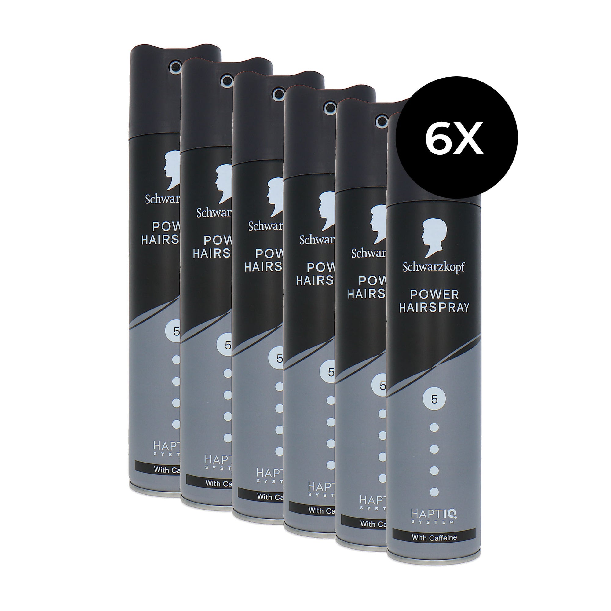 Schwarzkopf Power Hairspray - 6 x 250 ml