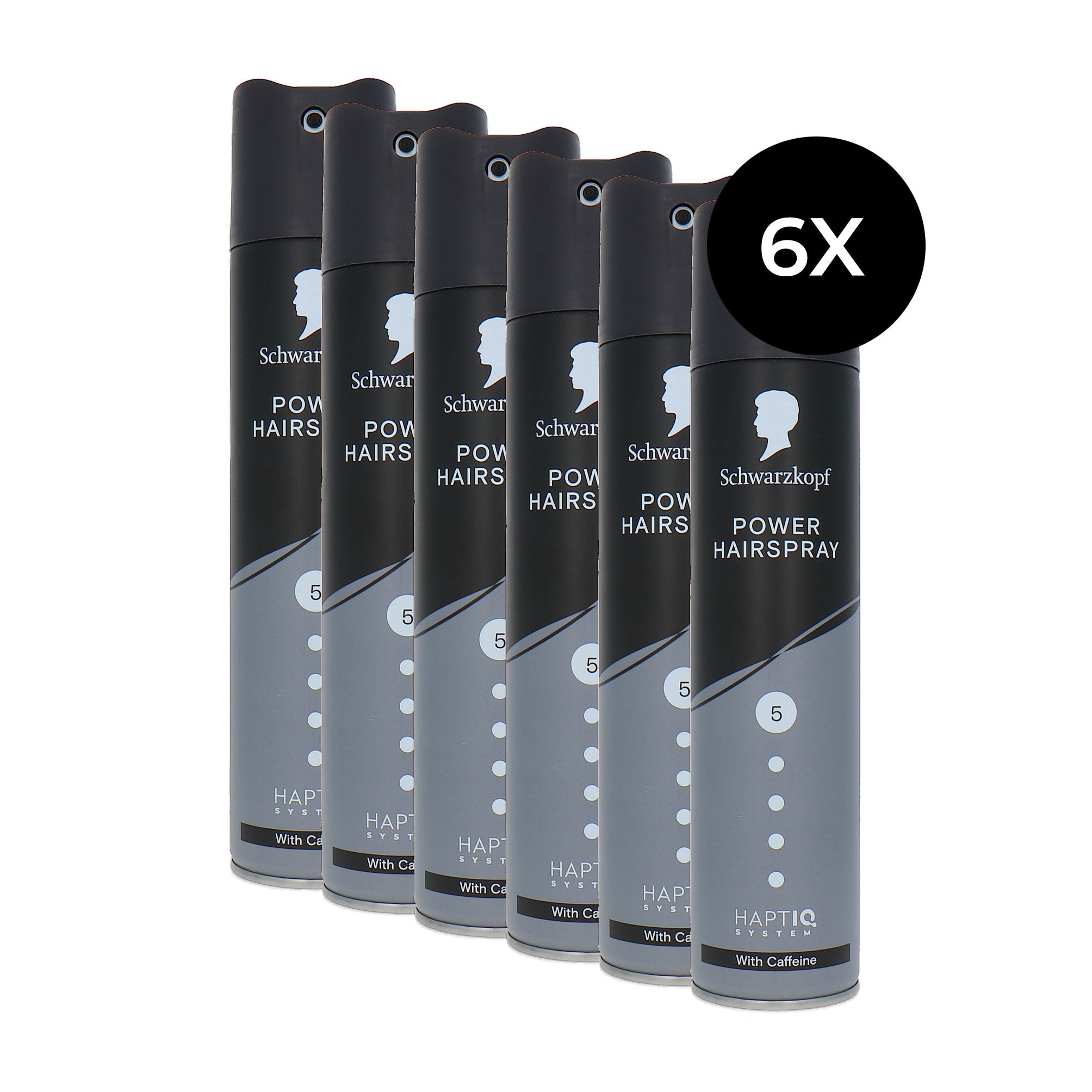 Schwarzkopf Power Hairspray - 6 x 250 ml