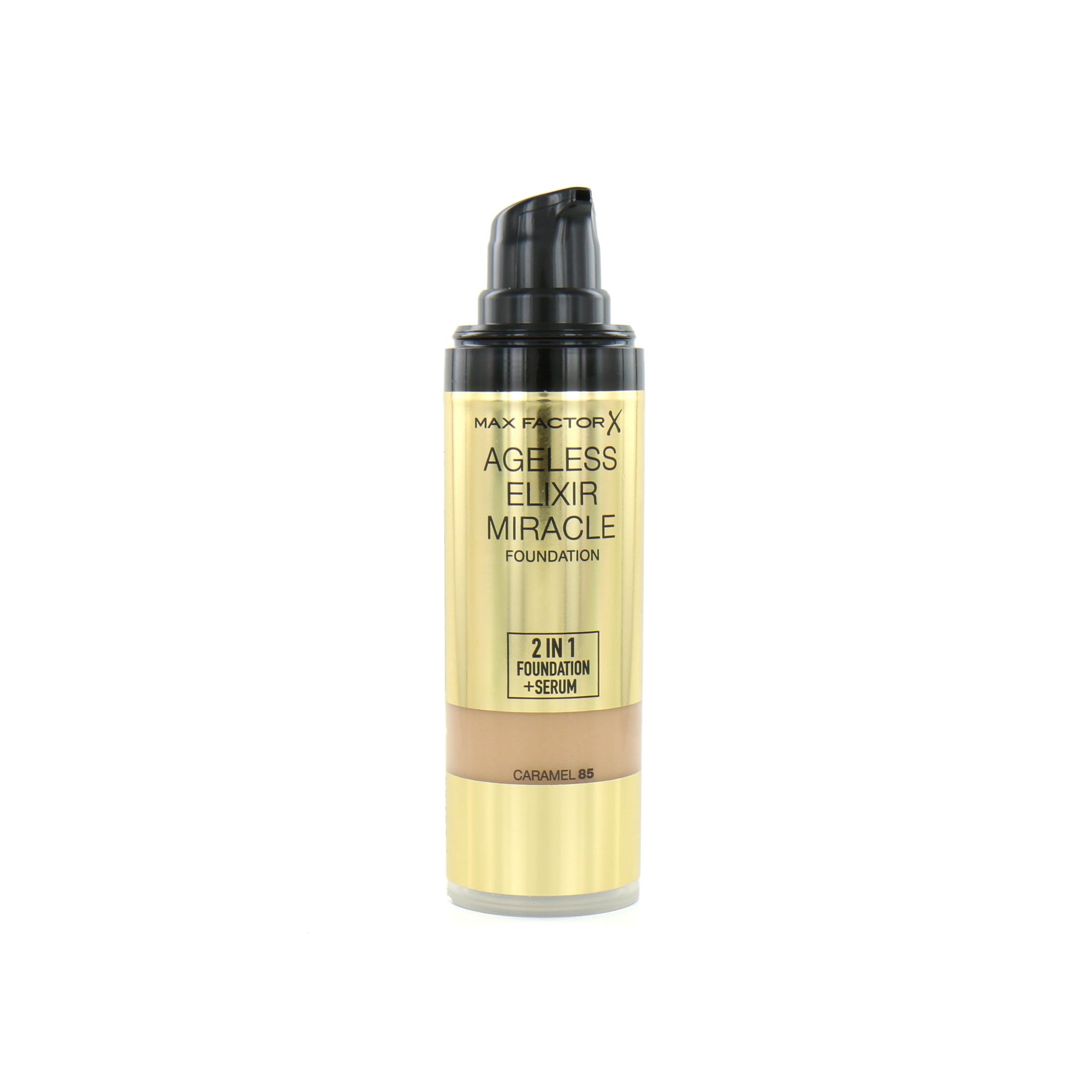 Max Factor Ageless Elixir Miracle Foundation - 85 Caramel