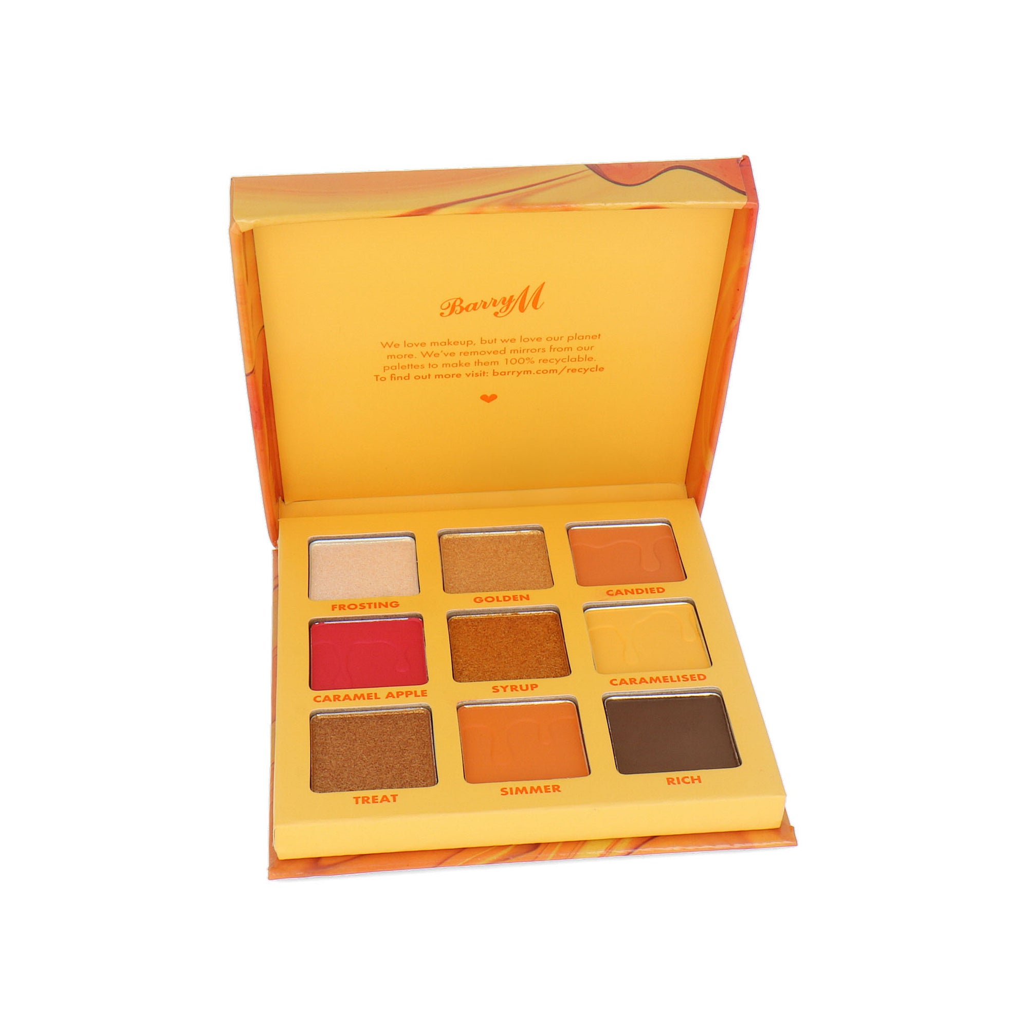 Barry M 9 Color Lidschatten Palette - Sweet Caramel