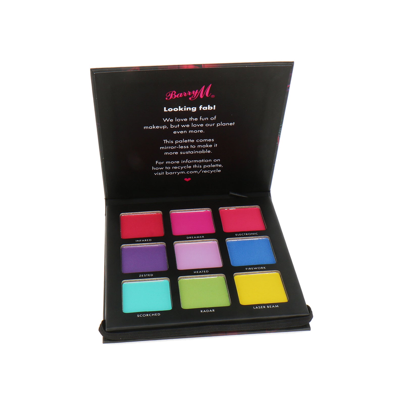 Barry M 9 Color Oogschaduw Palette - Neon Lights