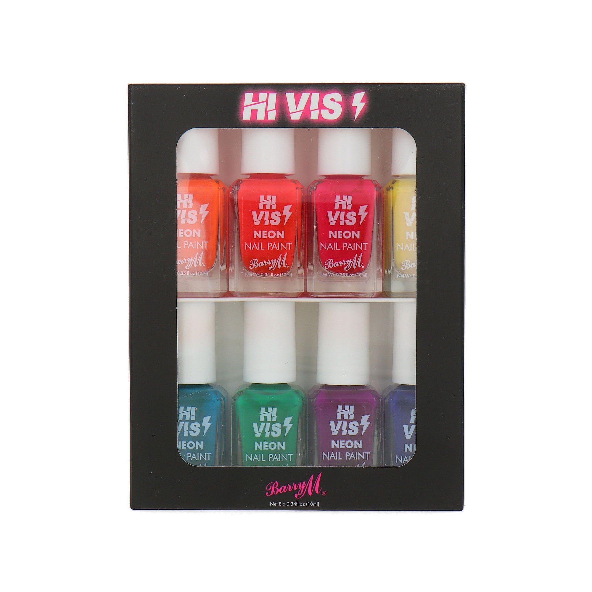 Barry M Hi Vis Nagellack-Set – 8 x 10 ml