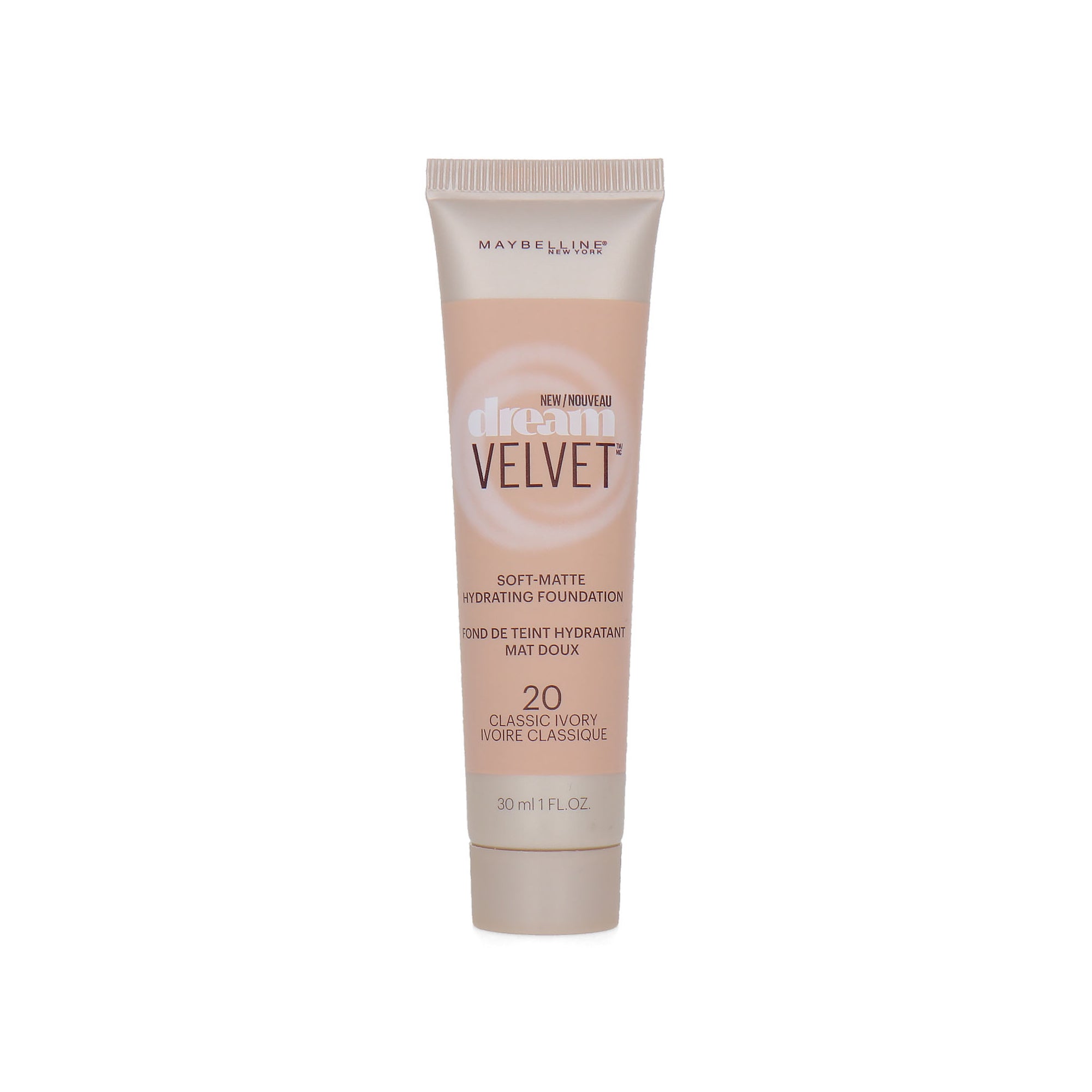 Maybelline Dream Velvet Foundation - 20 Classic Ivory