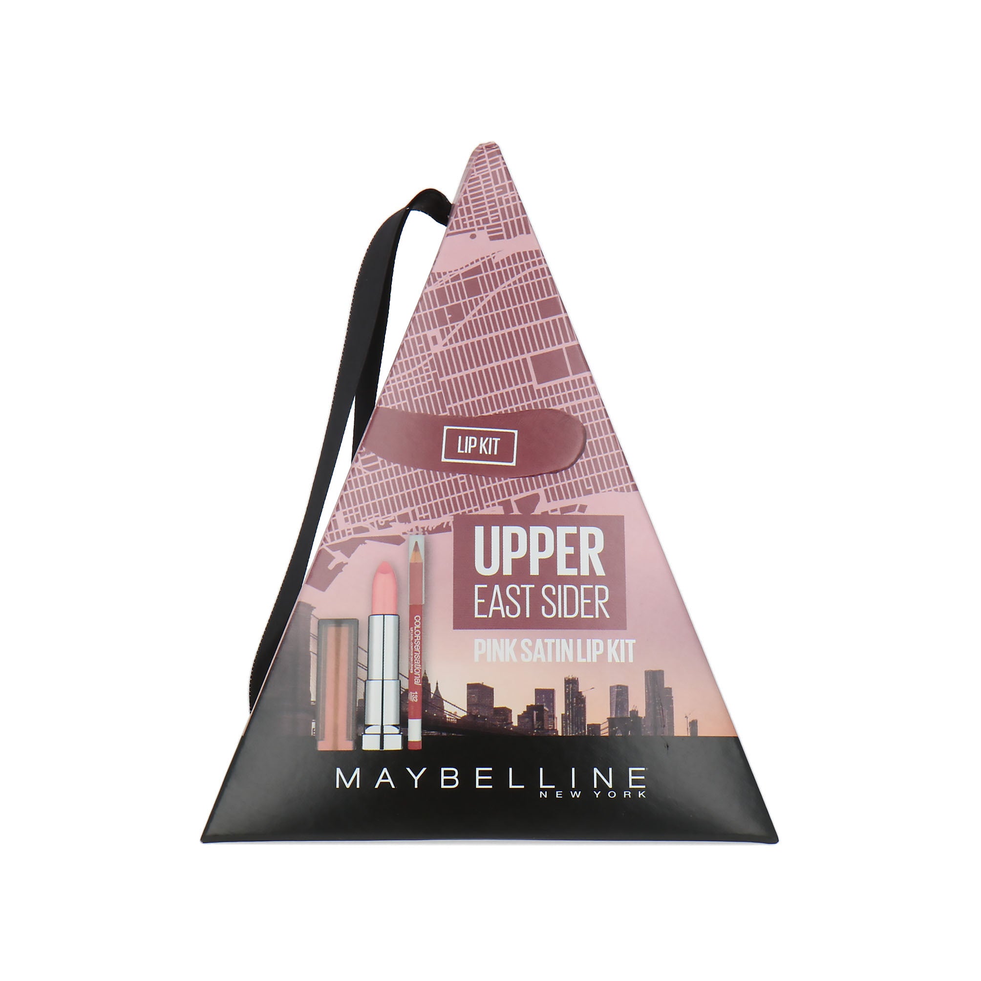 Maybelline Upper East Sider Pink Satin Lip Kit