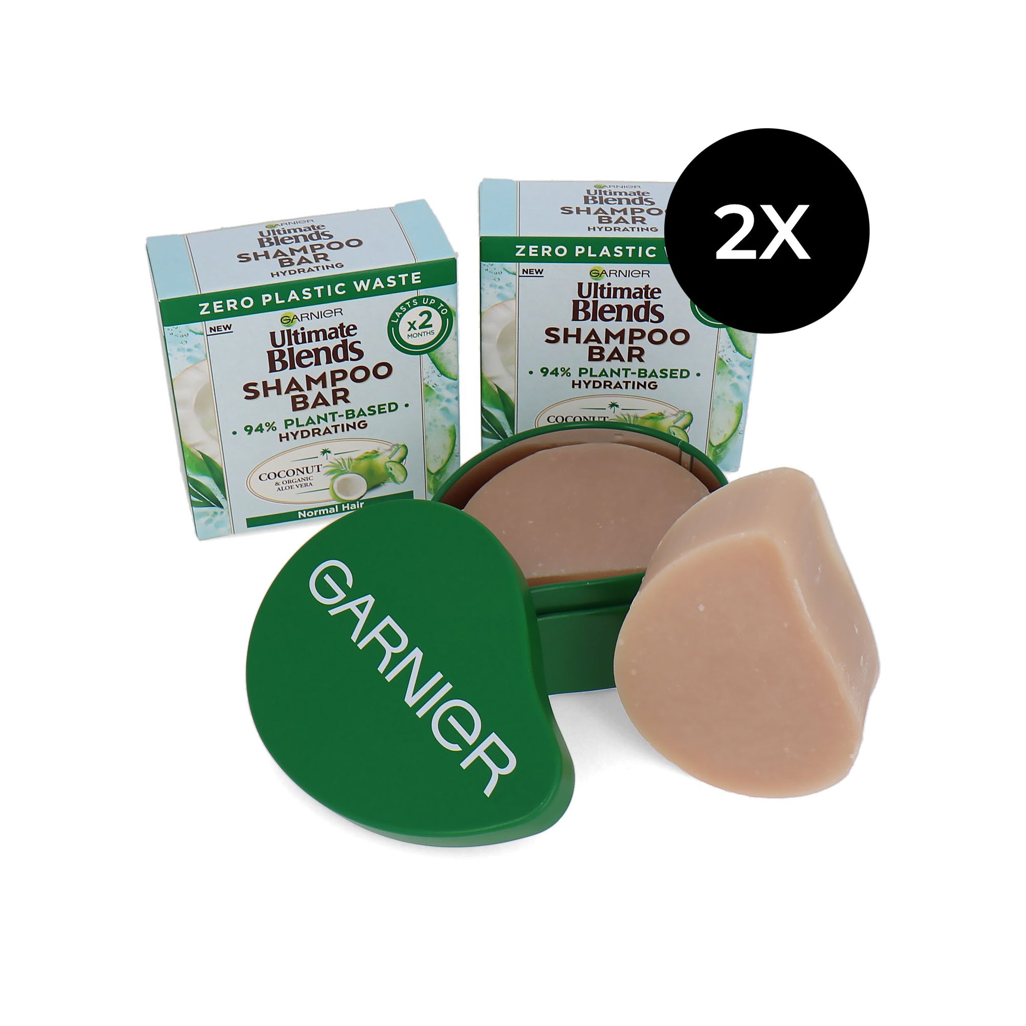 Garnier Ultimate Blends Shampoo Bar Set - 120 gram
