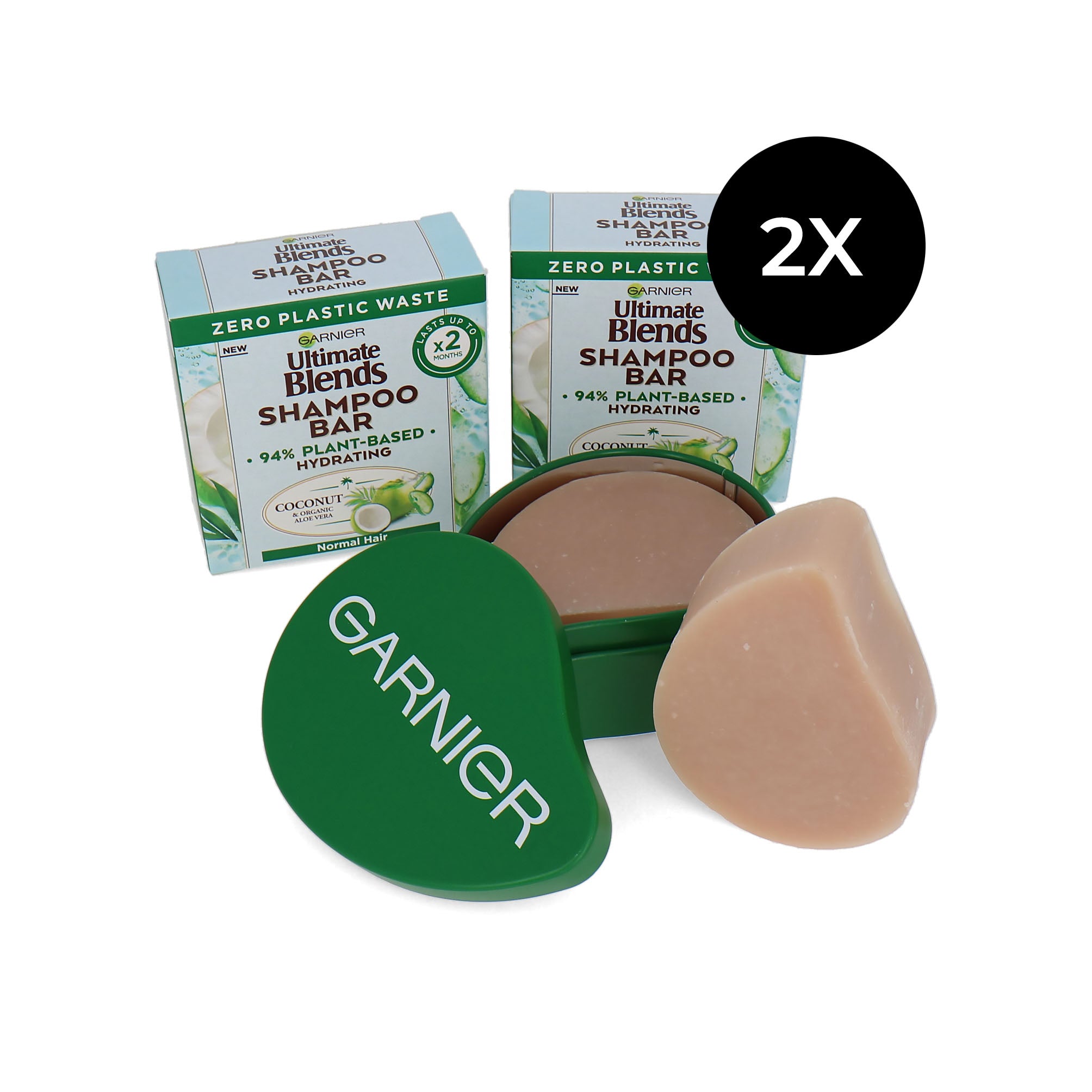 Garnier Ultimate Blends Shampoo Bar Set - 120 gram