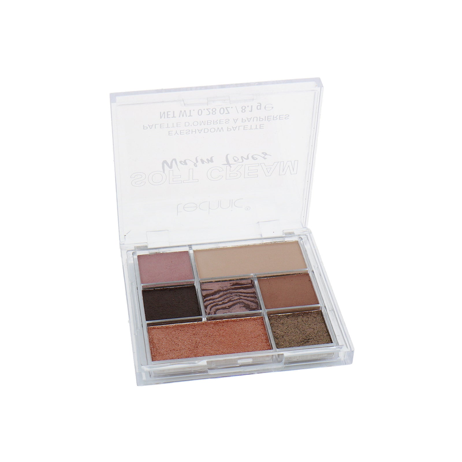 Technic Soft Cream Oogschaduw Palette - Warm Tones