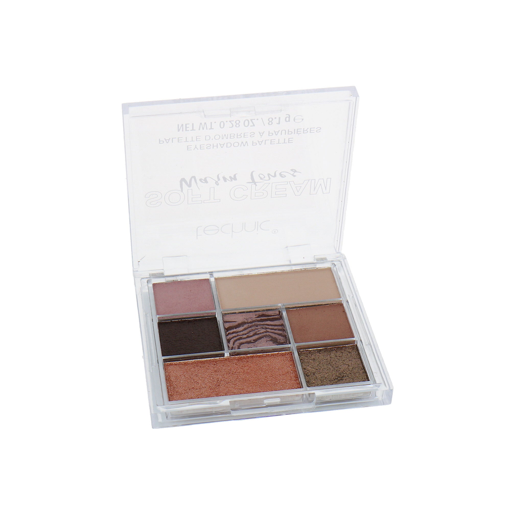 Technic Soft Cream Lidschatten Palette - Warm Tones