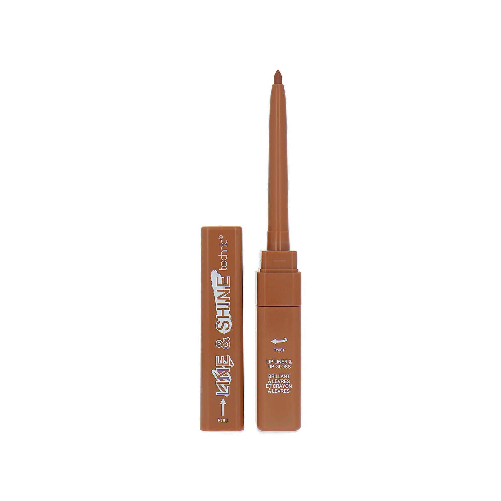 Technic Line & Shine Lipliner & Lipgloss - Vanilla Chai