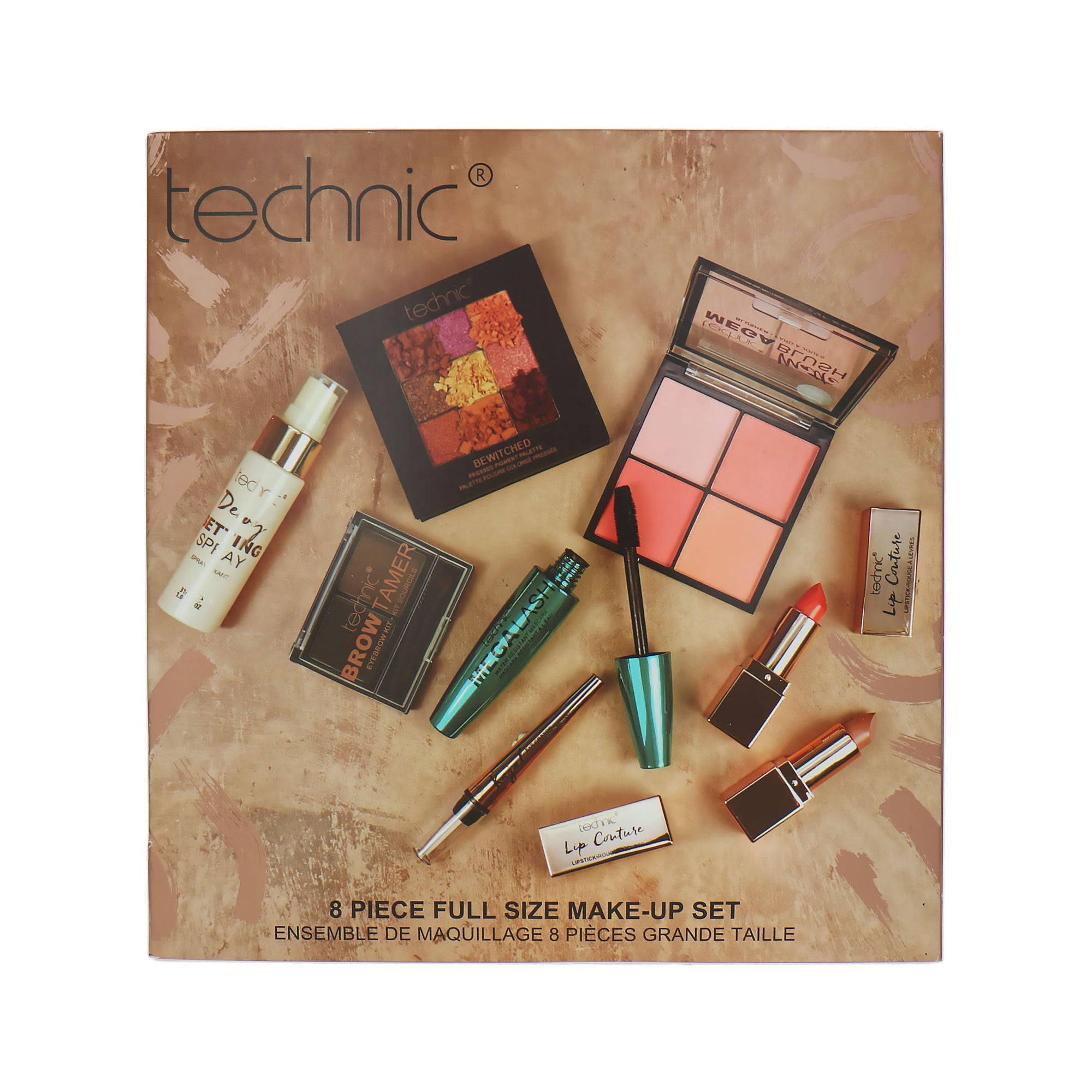 Technic 8 Piece Full Size Make-Up Geschenkset