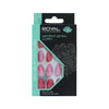 Royal 24 Coffin Glue-On Nails - Perfect Pinks