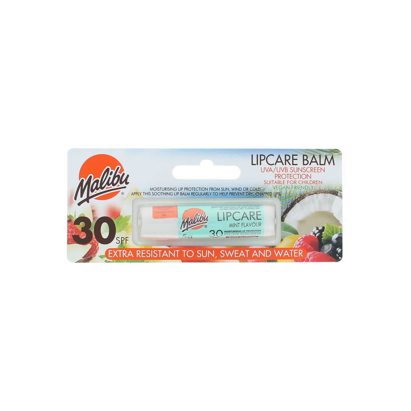 Malibu Lipcare SPF 30 Lippenbalsem - Mint