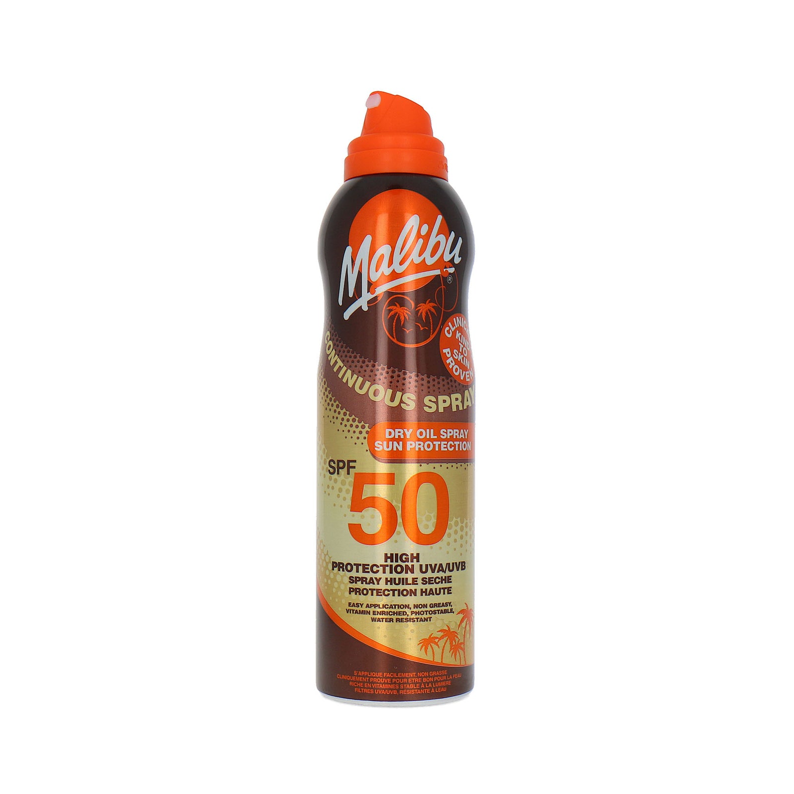Malibu Continuous Dry Oil Spray SPF 50 - 175 ml