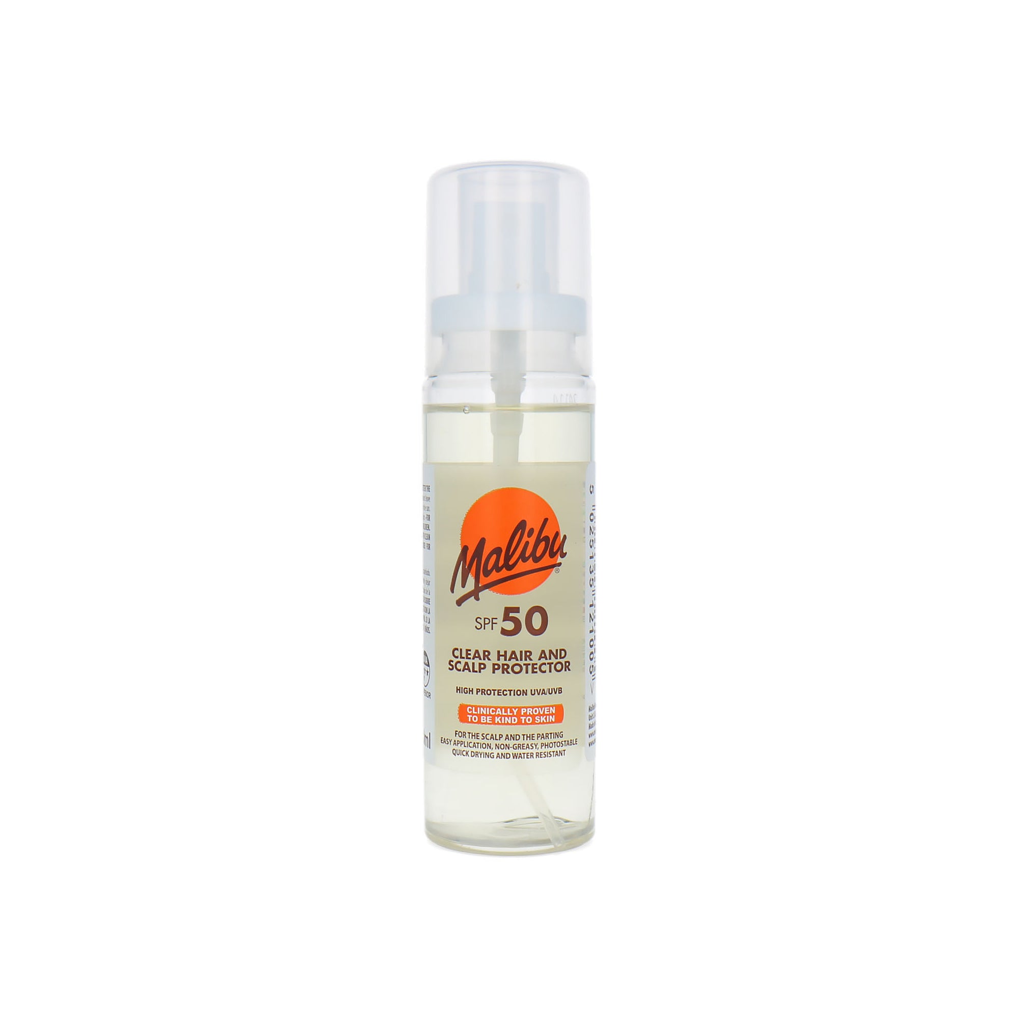 Malibu Hair & Scalp Protector Clear SPF 50 - 100 ml