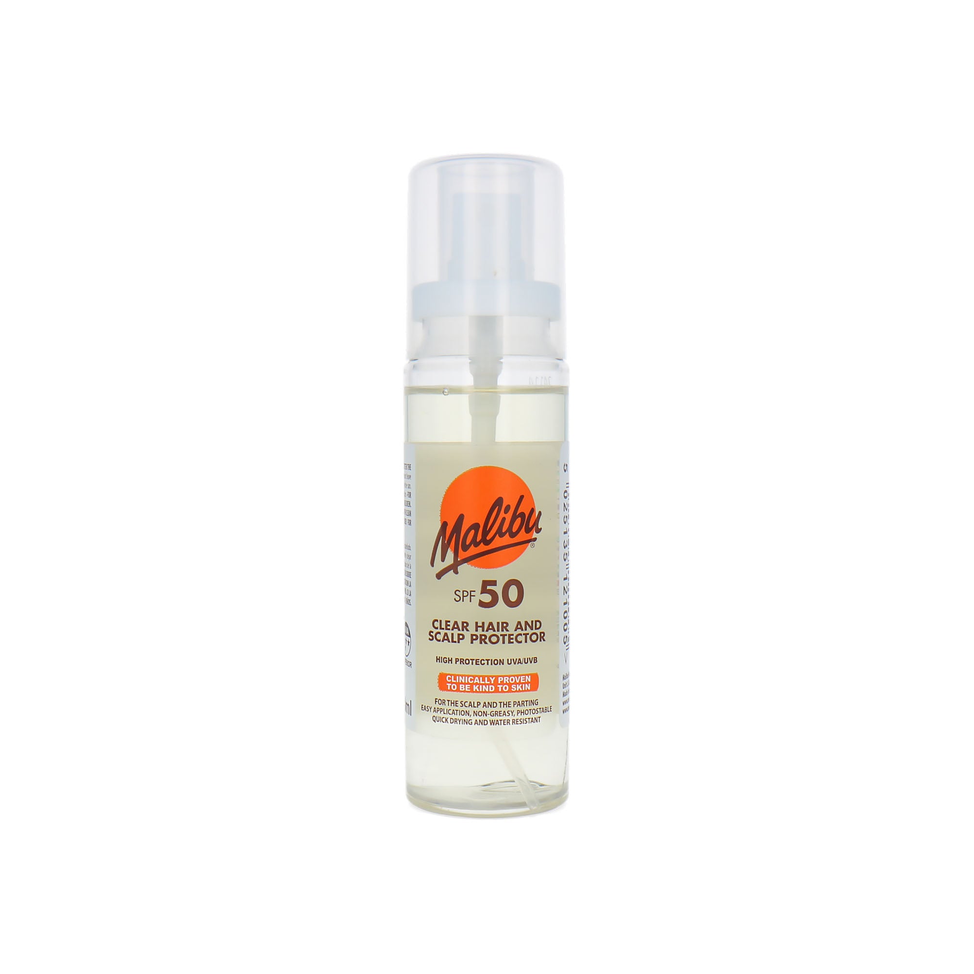 Malibu Hair & Scalp Protector Clear SPF 50 - 100 ml