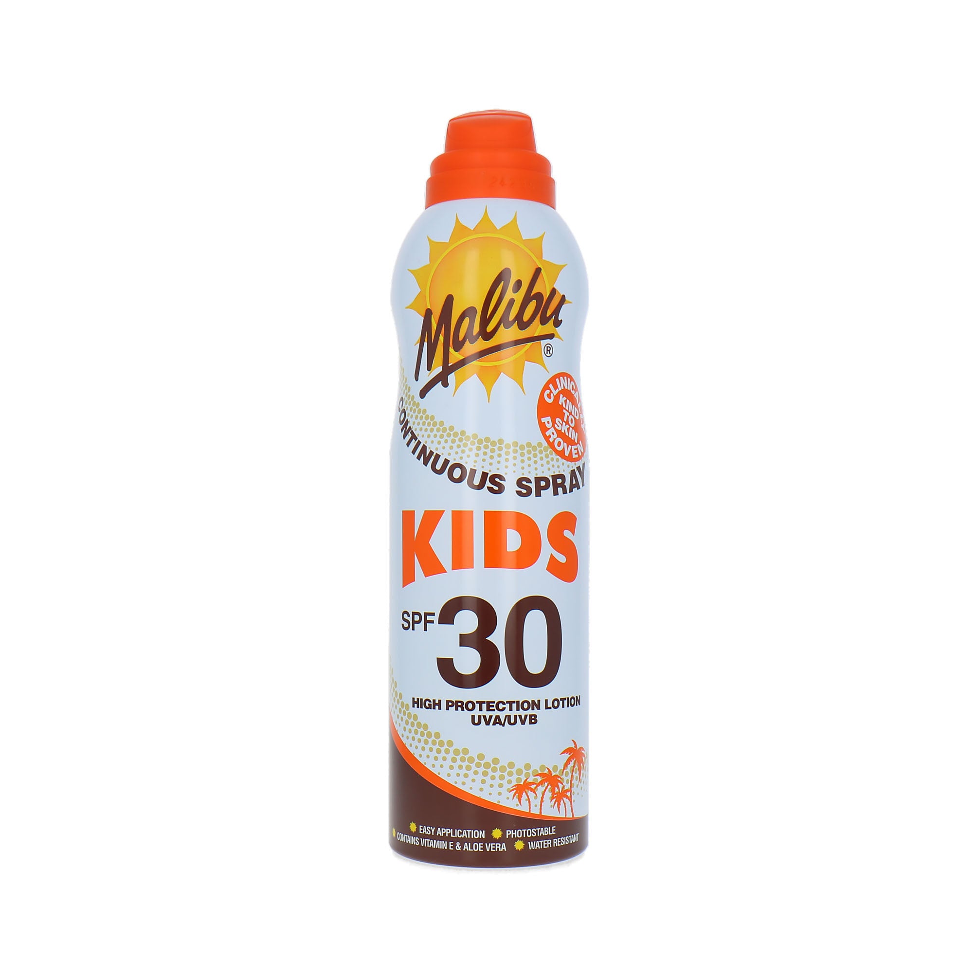 Malibu Kids Continuous SPF 30 Zonnebrand Spray - 175 ml