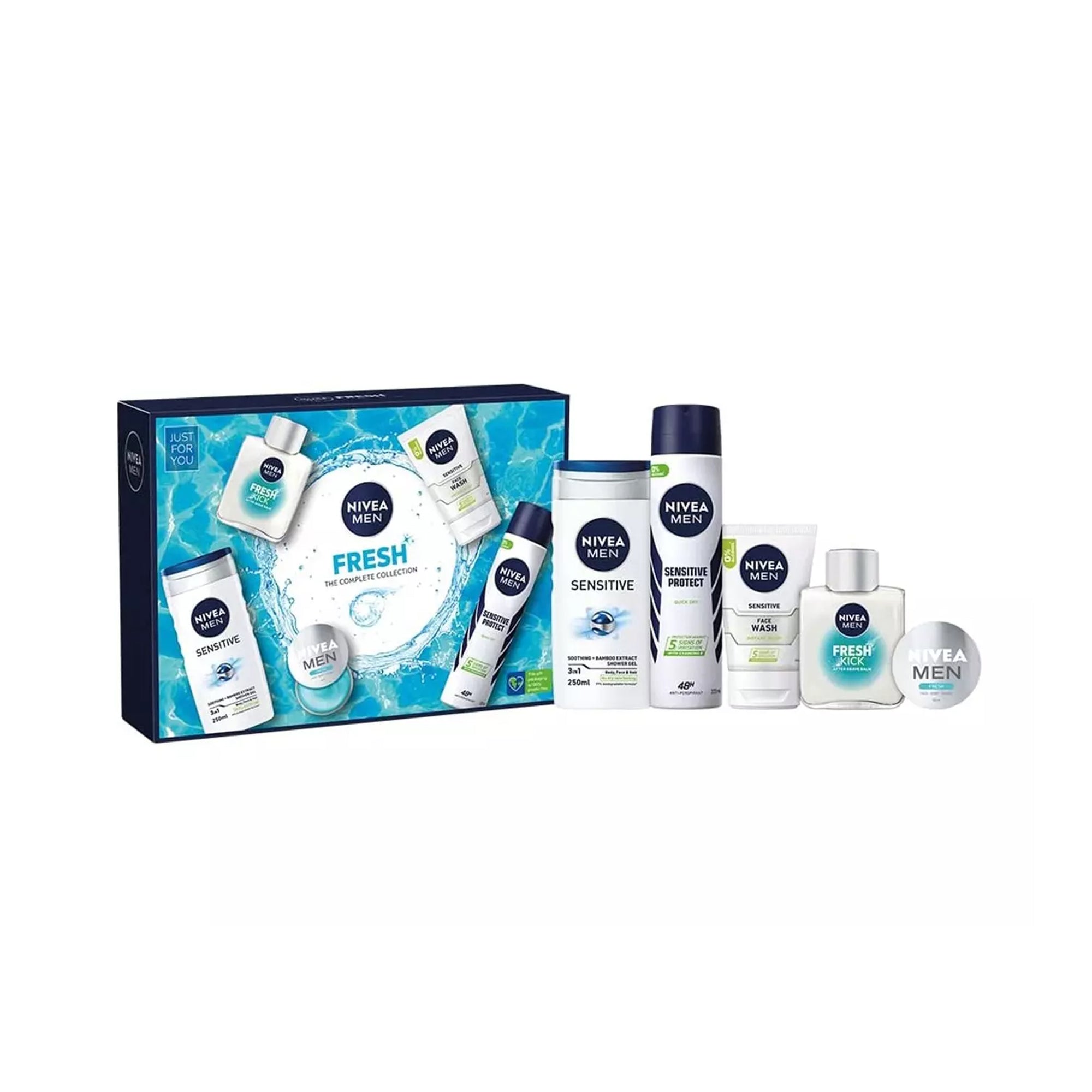 Nivea Men Fresh The Complete Collection Cadeauset - 630 ml