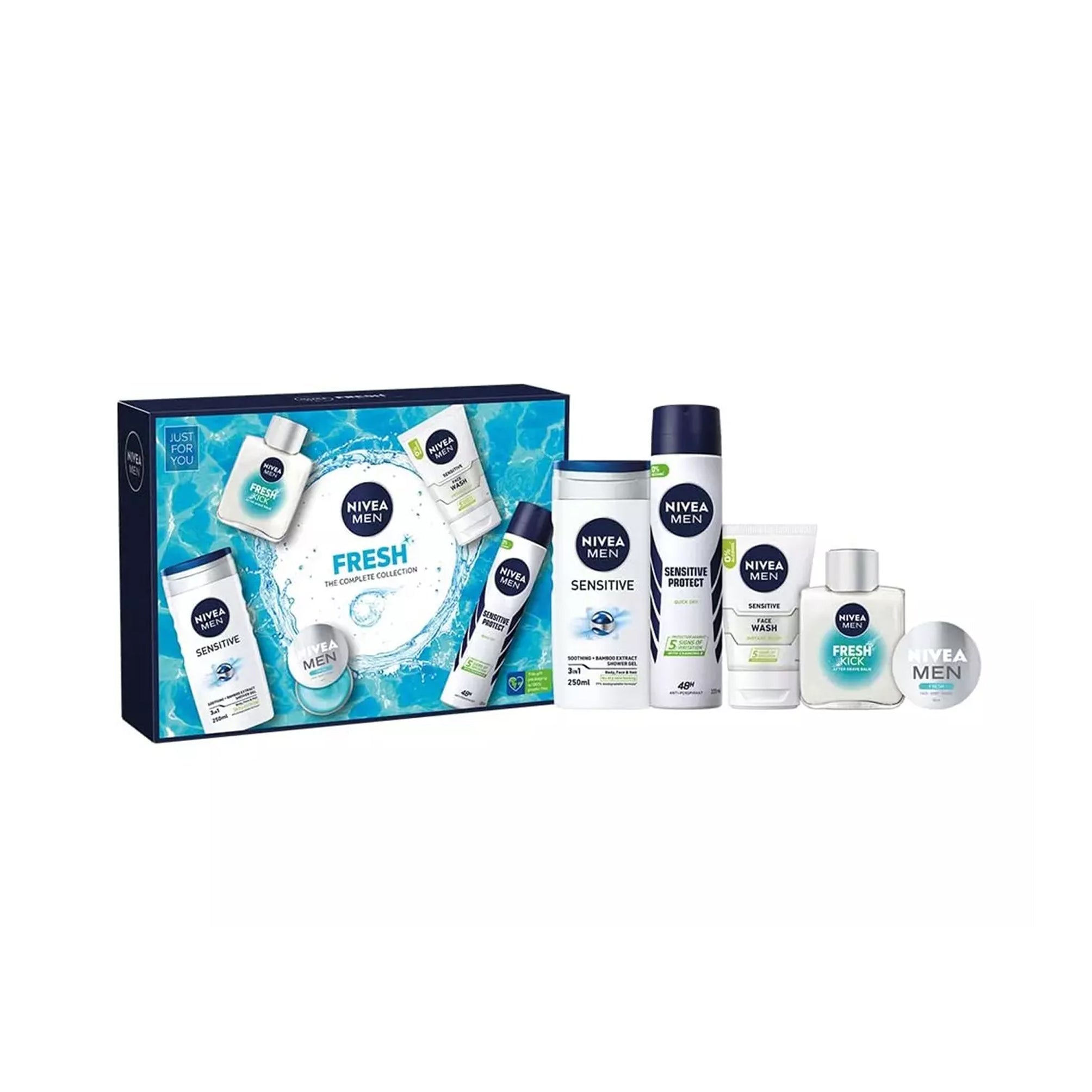Nivea Men Fresh The Complete Collection Cadeauset - 630 ml
