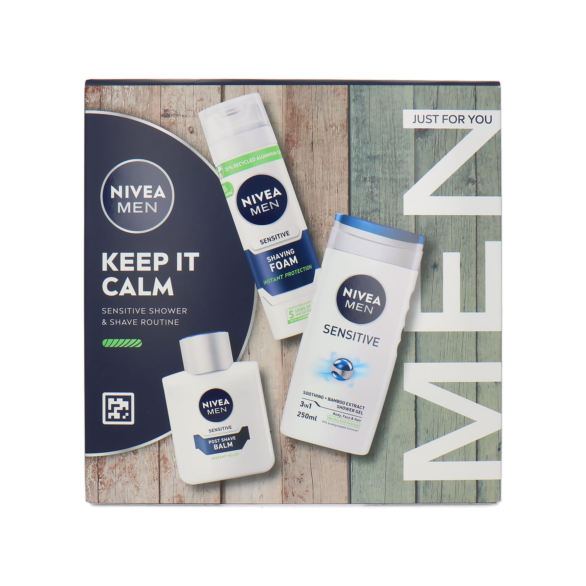 Nivea Men Keep It Calm Geschenkset - 550 ml