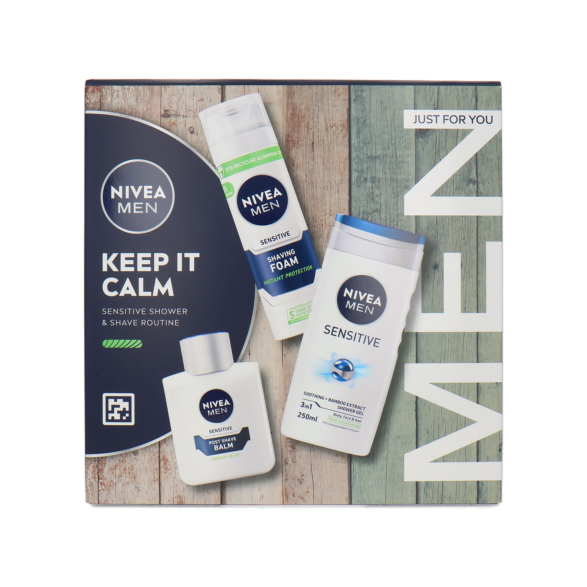Nivea Men Keep It Calm Geschenkset - 550 ml