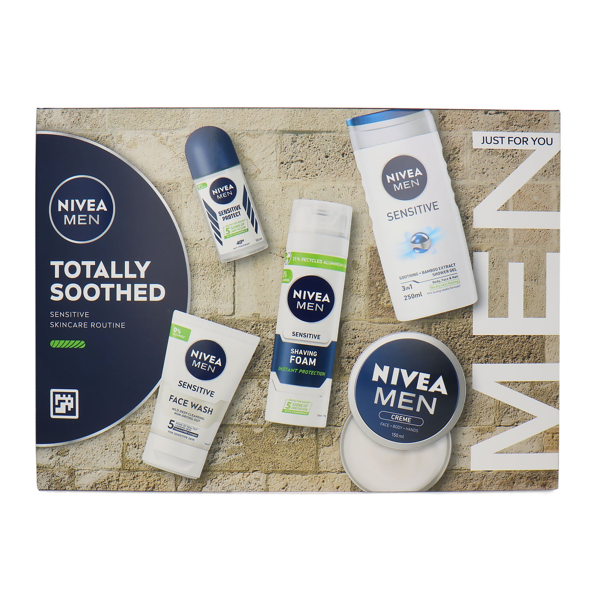 Nivea Men Totally Soothed cadeauset - 750 ml