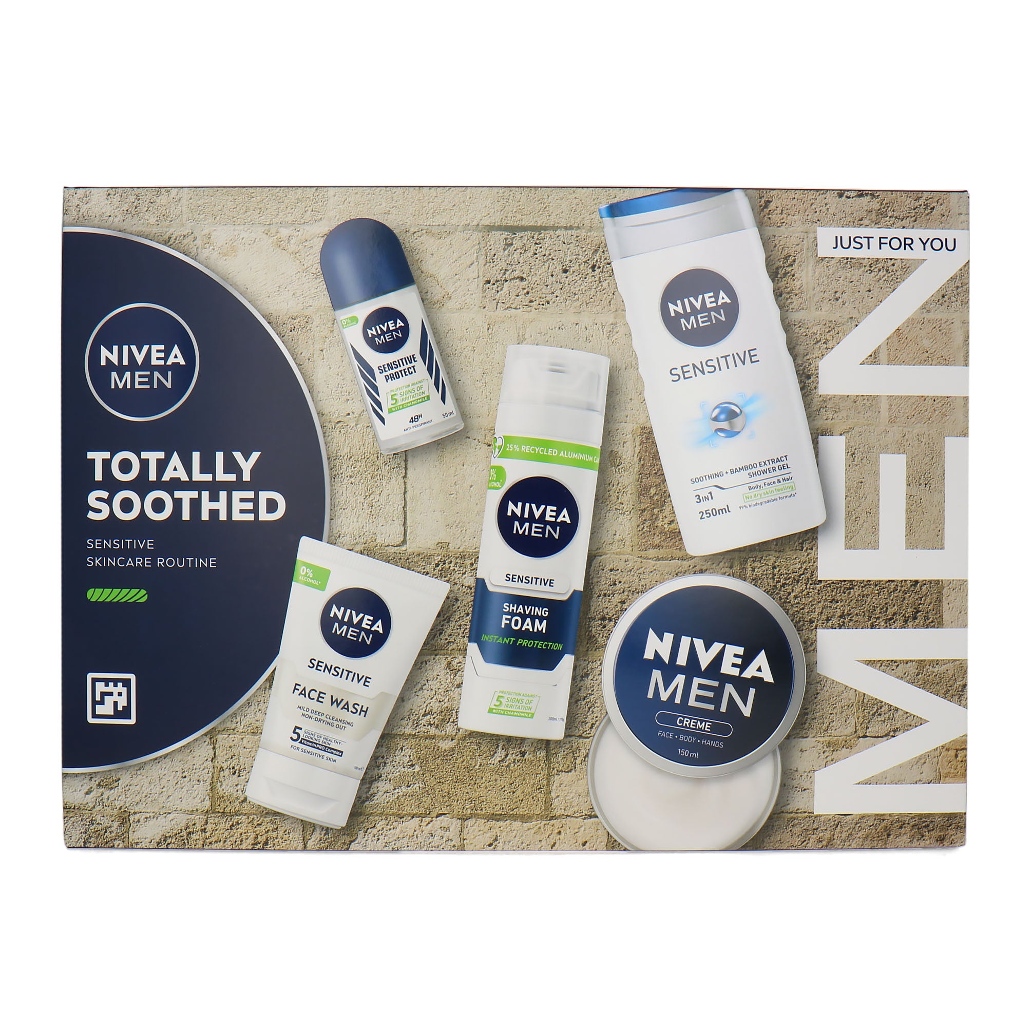 Nivea Men Totally Soothed cadeauset - 750 ml